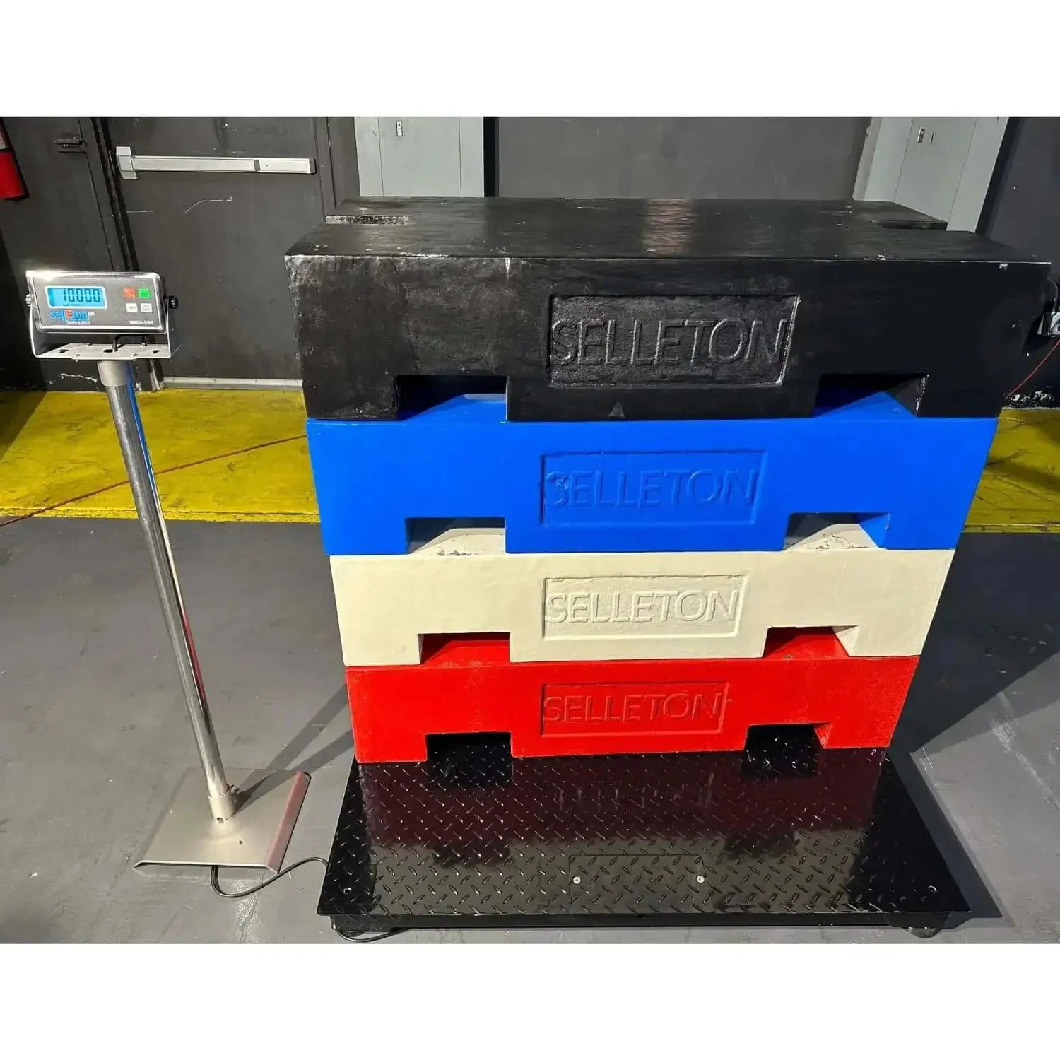 Beefy Floor Scale For Pallets And Shipping In Warehouse Use With Smart Digital Indicator 48 By 48 Inches 10000 Lb Capacity Accurate To 1 Lb Built For Tough Industrial Environments And Long Life - Image 5