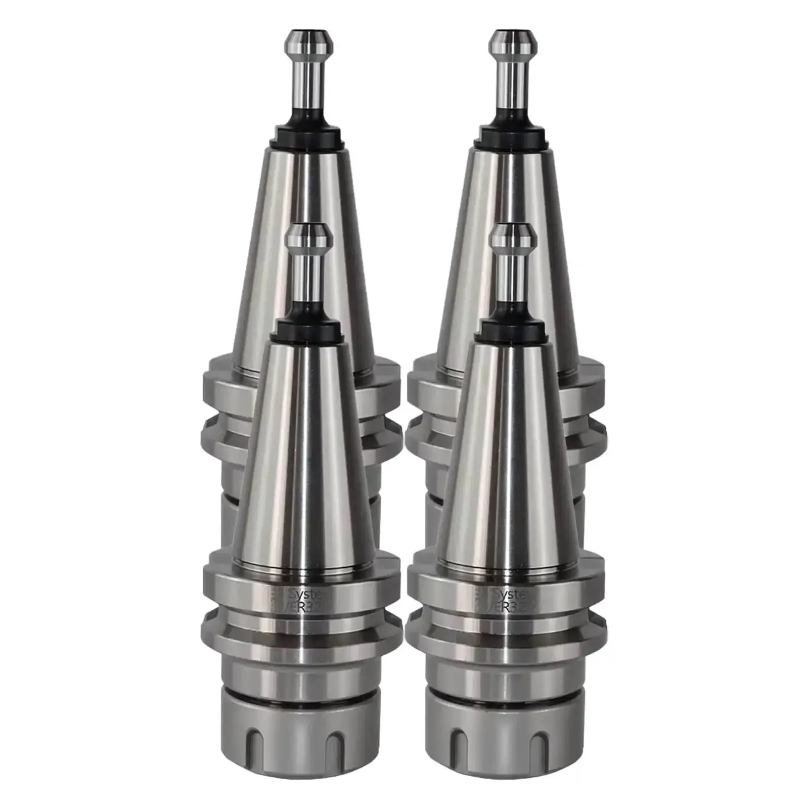 Beefy Four Pack CNC Tool Holder ER32 Collet Chuck 70 Balance G2.5, 25000 RPM, Stainless Steel, High Speed Milling Lathe Drill Fixture for Processing Machines - Image 4
