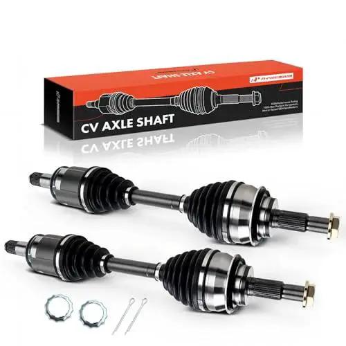Beefy Front CV Axle Shaft Assembly Pair For Toyota 4Runner 2003 To 2022, Tacoma 2005 To 2020, FJ Cruiser 2007 To 2014, And Lexus GX460 2010 To 2022, GX470 2003 To 2009 Driver And Passenger Sides - Image 2