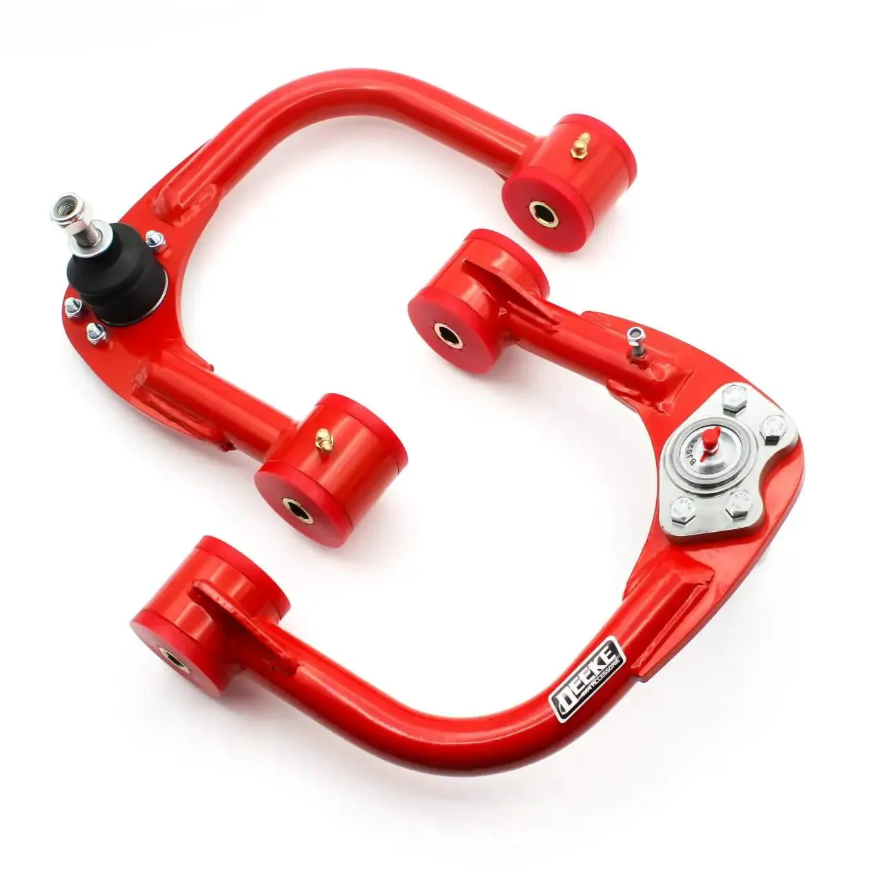 Beefy Front Upper Control Arms For 2005-2022 Toyota Tacoma With 1-4 Inch Lift Tubular Alloy Steel Replacement Arms That Bolt On Easy Durable Ball Pins And Seats Built To Last Off Road Ready Performance