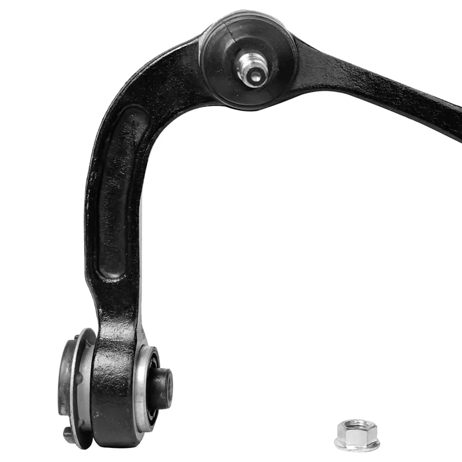 Beefy Front Upper Control Arms With Ball Joints For Ford F150 Expedition Lincoln Navigator Mark LT Replacement Pair Set For Front Suspension Fits 2004 2005 2006 2007 2008 2009 2010 2011 2012 2013 2014 2015 2016 2017 2018 2019 2020 2021 2022 Models - Image 3