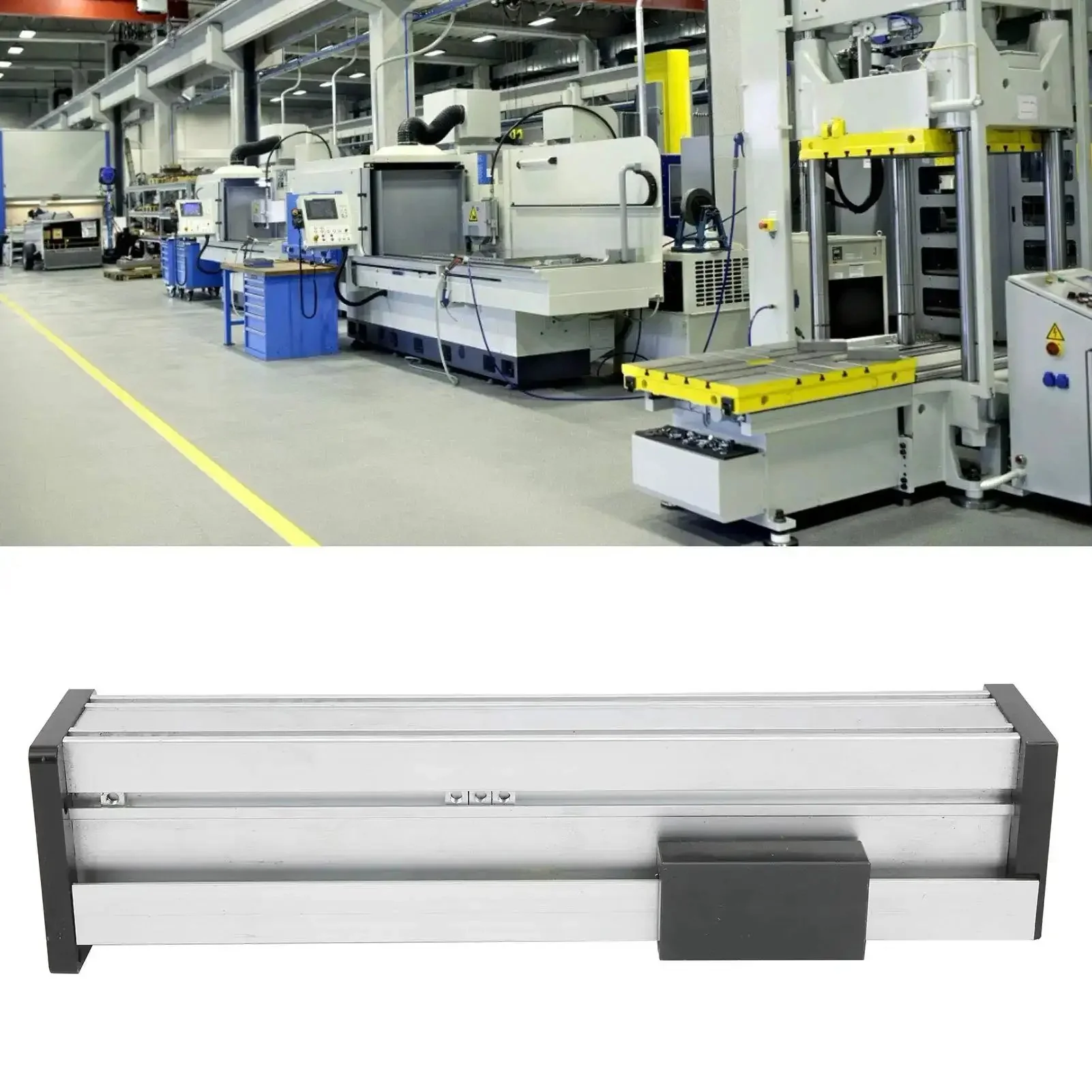 Beefy Full Enclosed Linear Actuator With Aluminum Sliding Table And 155mm Stroke For Precision Automation And Robotics, High Precision Screw For Slick, Repeatable Motion - Image 2
