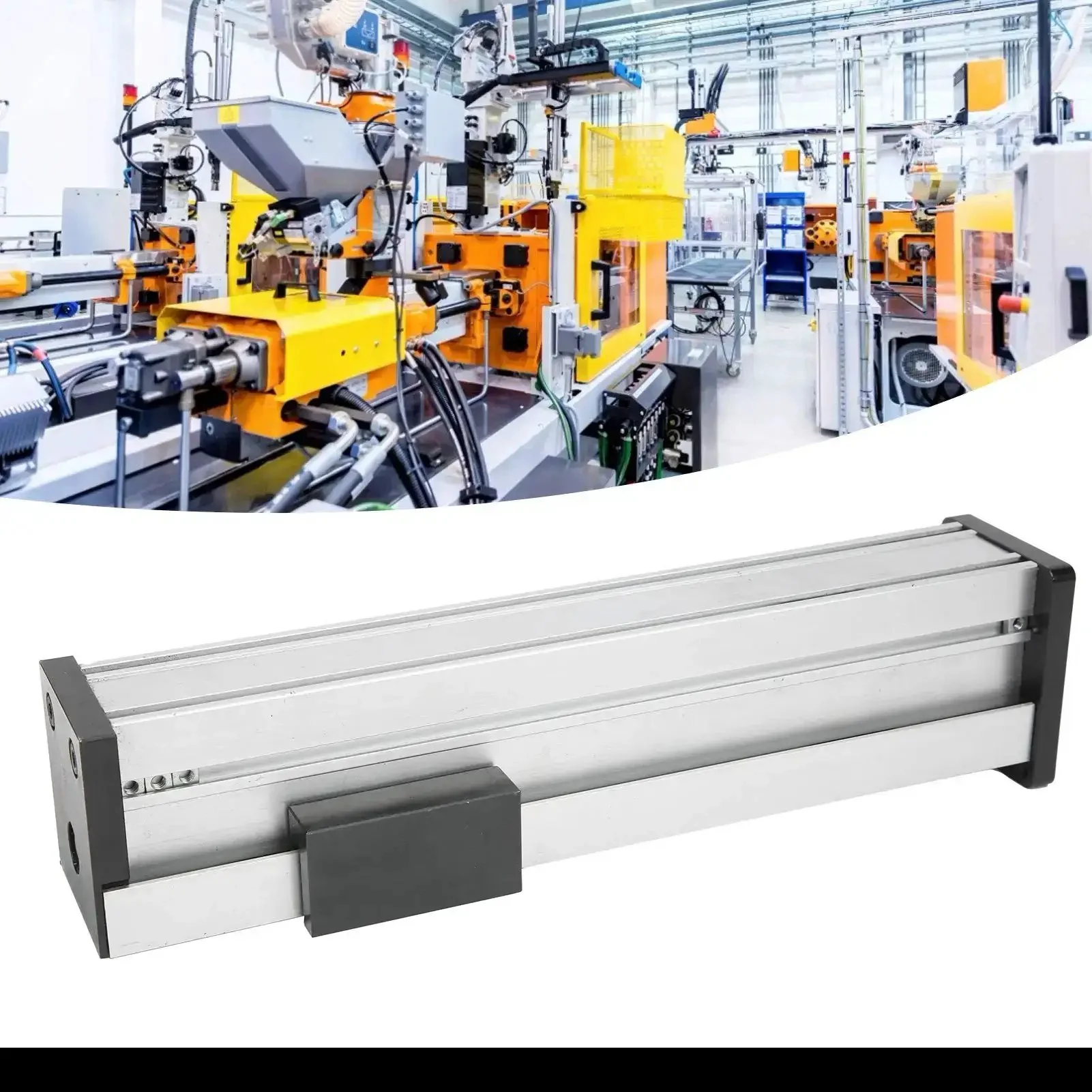 Beefy Full Enclosed Linear Actuator With Aluminum Sliding Table And 155mm Stroke For Precision Automation And Robotics, High Precision Screw For Slick, Repeatable Motion - Image 6