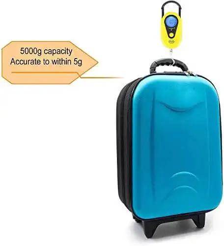 Beefy Hanging Scale With 11 Pound Capacity, LCD Digital Weigh Scale In Bright Yellow, Portable With Retractable Handle And Hook, Reads Grams Or Ounces On A Clear High Precision LCD Display, Ideal For Kitchen, Mailroom, Or Workshop - Image 7