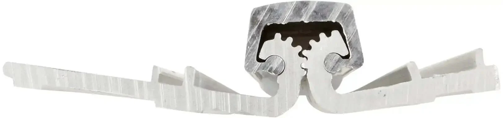 Beefy Heavy Duty Full Surface Center Pivot Hinge CFS83CPHD1 83 Inch Clear Anodized Aluminum For Swinging Fire Doors No Frame Adjustments Needed BHMA Certified For 150 300 And 600 Cycle Performance - Image 3
