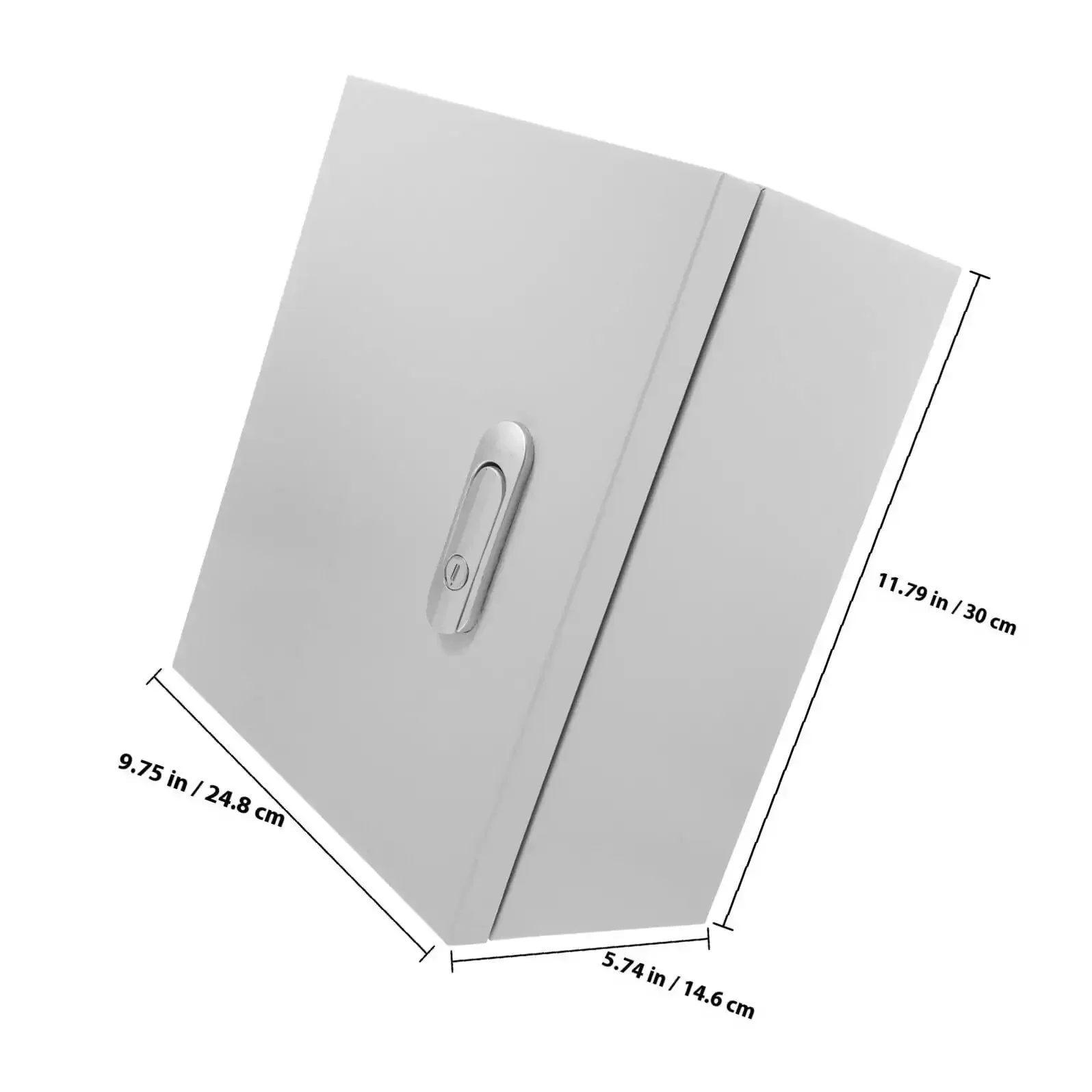 Beefy Heavy Duty Metal Electrical Junction Box With Plastic Components Waterproof Outdoor Enclosure 25x30x14cm Weatherproof RV Panel Control Cabinet For Safe Outdoor Power Distribution And Electrical Protection - Image 9
