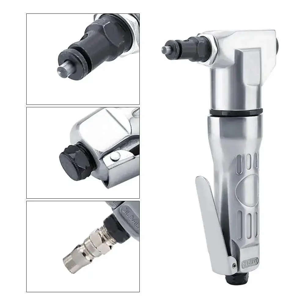 Beefy Heavy Duty Nibbler Metal Cutter 2800 RPM Handheld Pneumatic Scissors With High Hardness Blade For Steel And Aluminum Air Powered Cutting Tool For Quick Clean Cuts Built For Tough Jobs In The Home Shop And Garage - Image 6