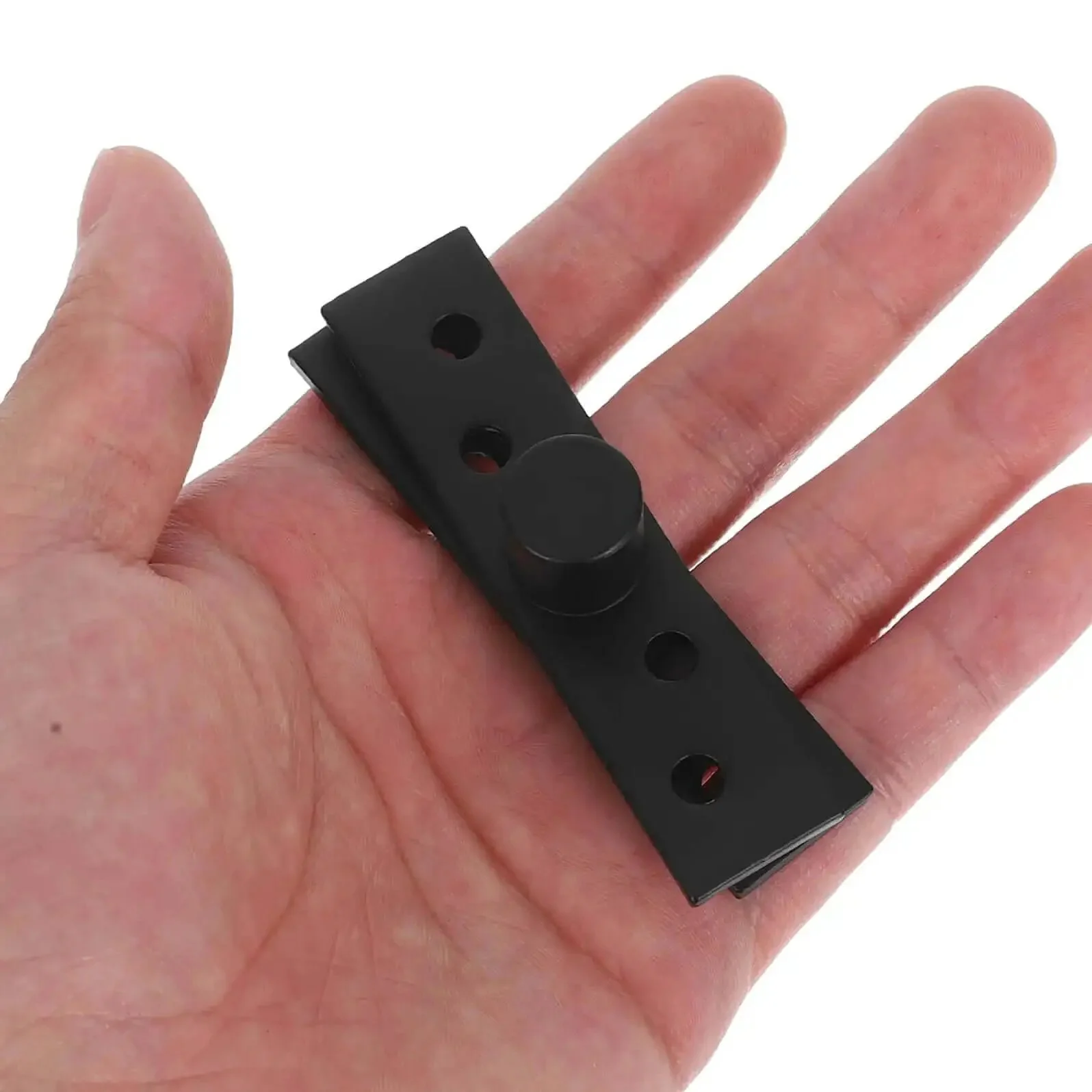 Beefy Heavy Duty Stainless Steel Concealed Pivot Door Hinges, 360 Degree Rotation, Hidden Cabinet Hardware With Black Center Shaft, Built For Furniture And Secret Doors - Image 7