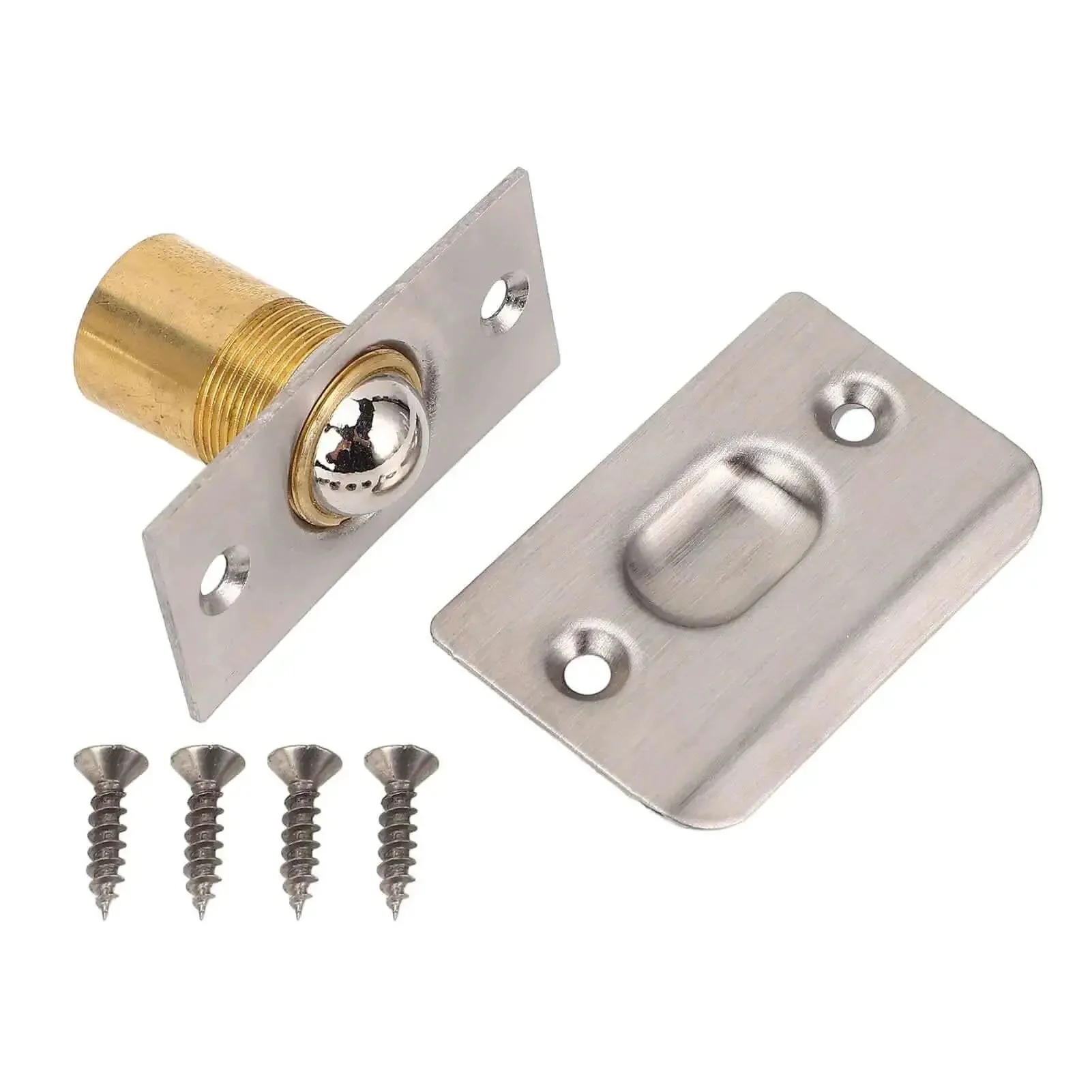 Beefy Heavy Duty Wood Door Pivot Hinge With 300 Lbs Load Bearing Stainless Steel Hidden Door Hinge For Secret Doors And Bookshelves 360 Degree Rotation Invisible Pivot Door Hardware - Image 2
