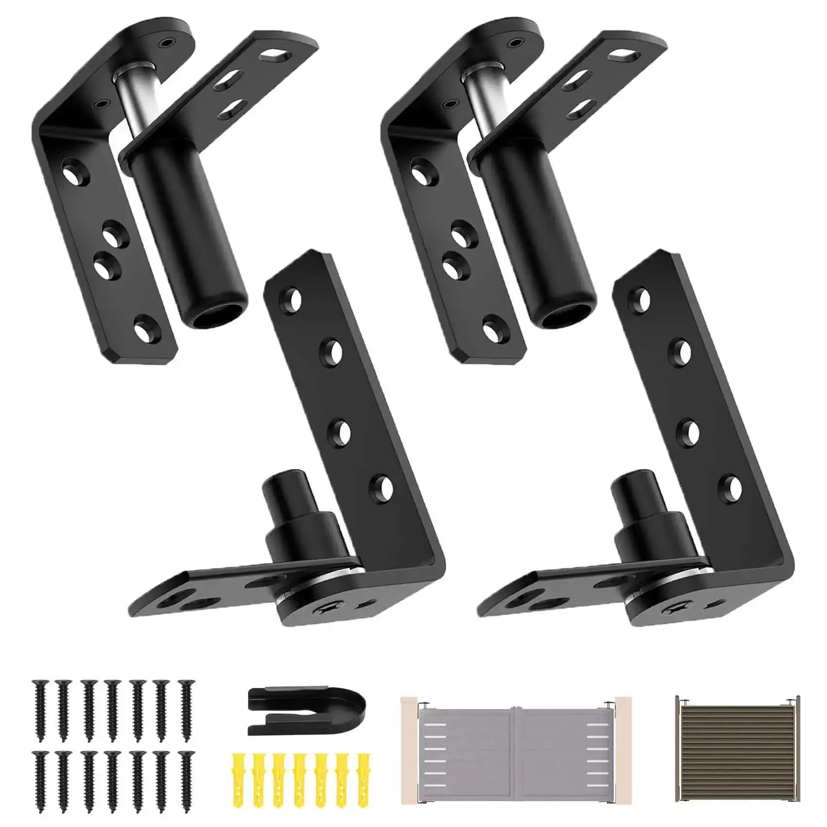 Beefy Heavy Saloon And Cafe Door Hinges With Self Return Double Swing Bar Door Hardware In 304 Stainless Steel Waterproof And Rust Proof Handles Up To 88 Lbs Load Bearing And Easy Installation For Busy Kitchens And Bars