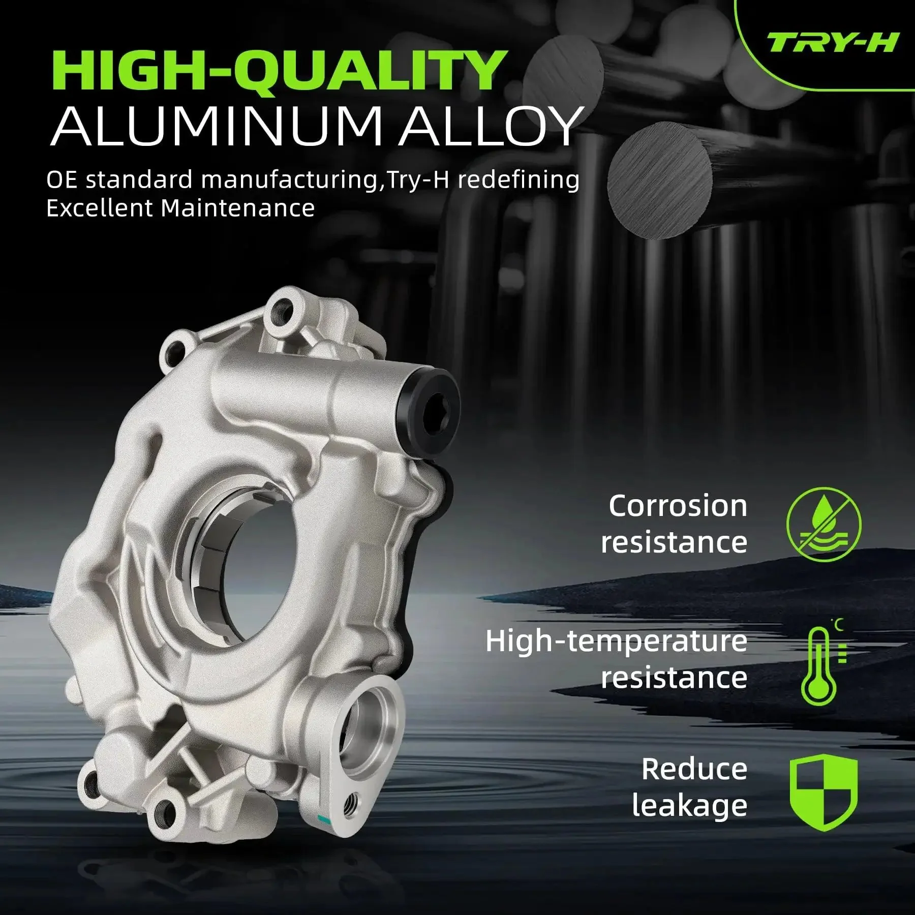 Beefy High Pressure Engine Oil Pump With O Ring 10452 Replacement For 2009 To 2023 Chrysler Dodge Jeep Ram V8 5.7L 6.4L Models Including Wrangler Grand Cherokee Challenger Charger Durango Ram 1500 2500 3500 5500 - Image 4