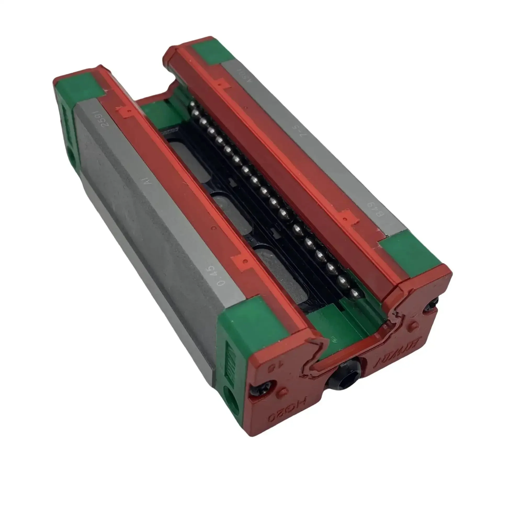 Beefy Linear Guide Rail Kit For HGH20 Series With Carriage Block And Bearings Slider Guideway HGR20 HGW20CC HC HGH20CA HGH20HA 4 Way Equal Load For All Directions And Flexible Orientation - Image 2