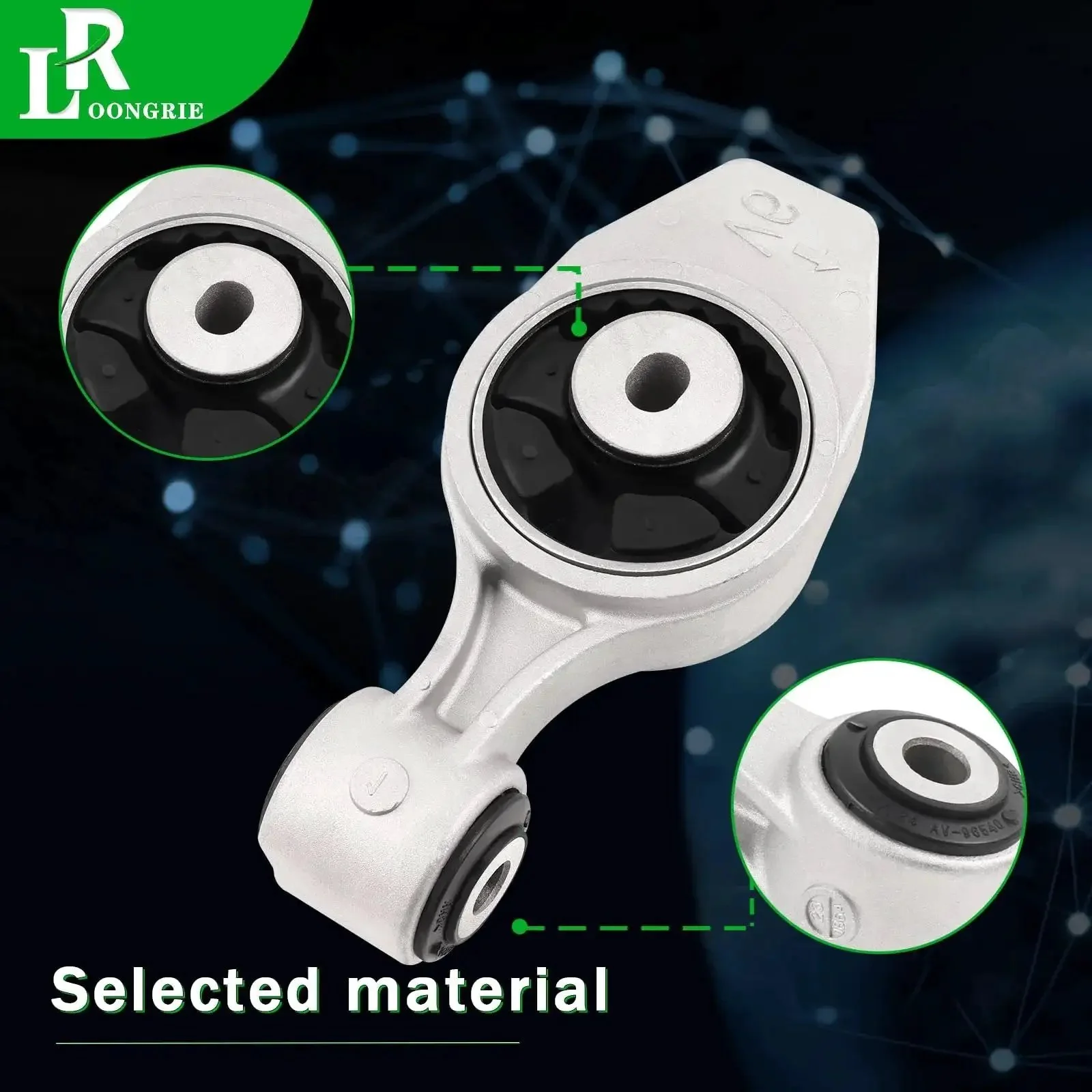 Beefy OEM Grade Torque Strut Mount Replacement For 3.5L V6 Engines Direct Fit On 2013 2018 Altima 2015 2024 Maxima Murano 2013 2020 JX35 QX60 2013 2020 Pathfinder 2013 2020 Quest OE A7386 113504RA0A 1 Piece - Image 3