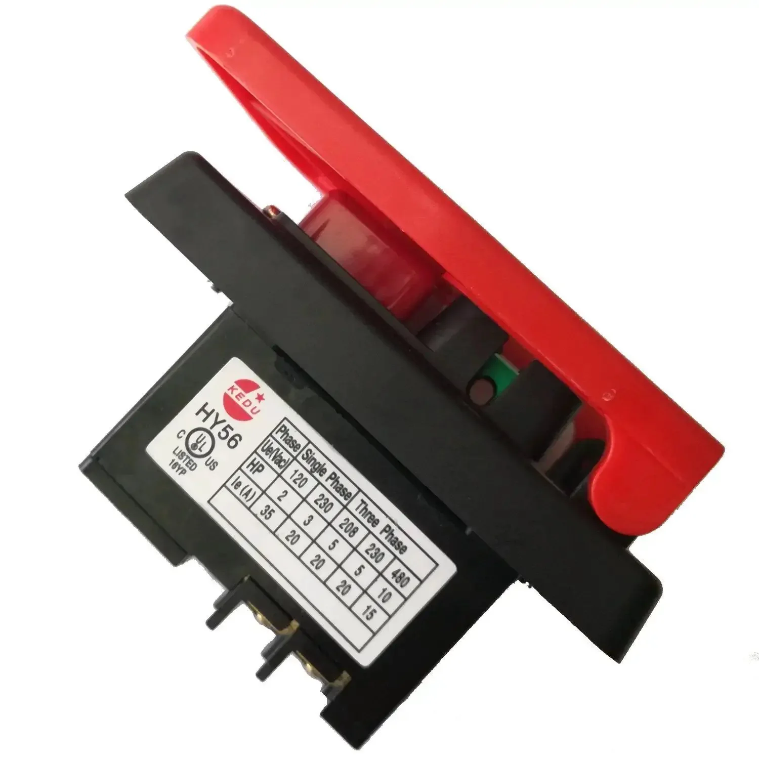 Beefy On Off Push Button Switch With Large Paddle Emergency Stop Cover Padlock Ready Lockable For 15A 220V 35A 380V Use Start Stop Switch For Table Saws DIY Projects - Image 5