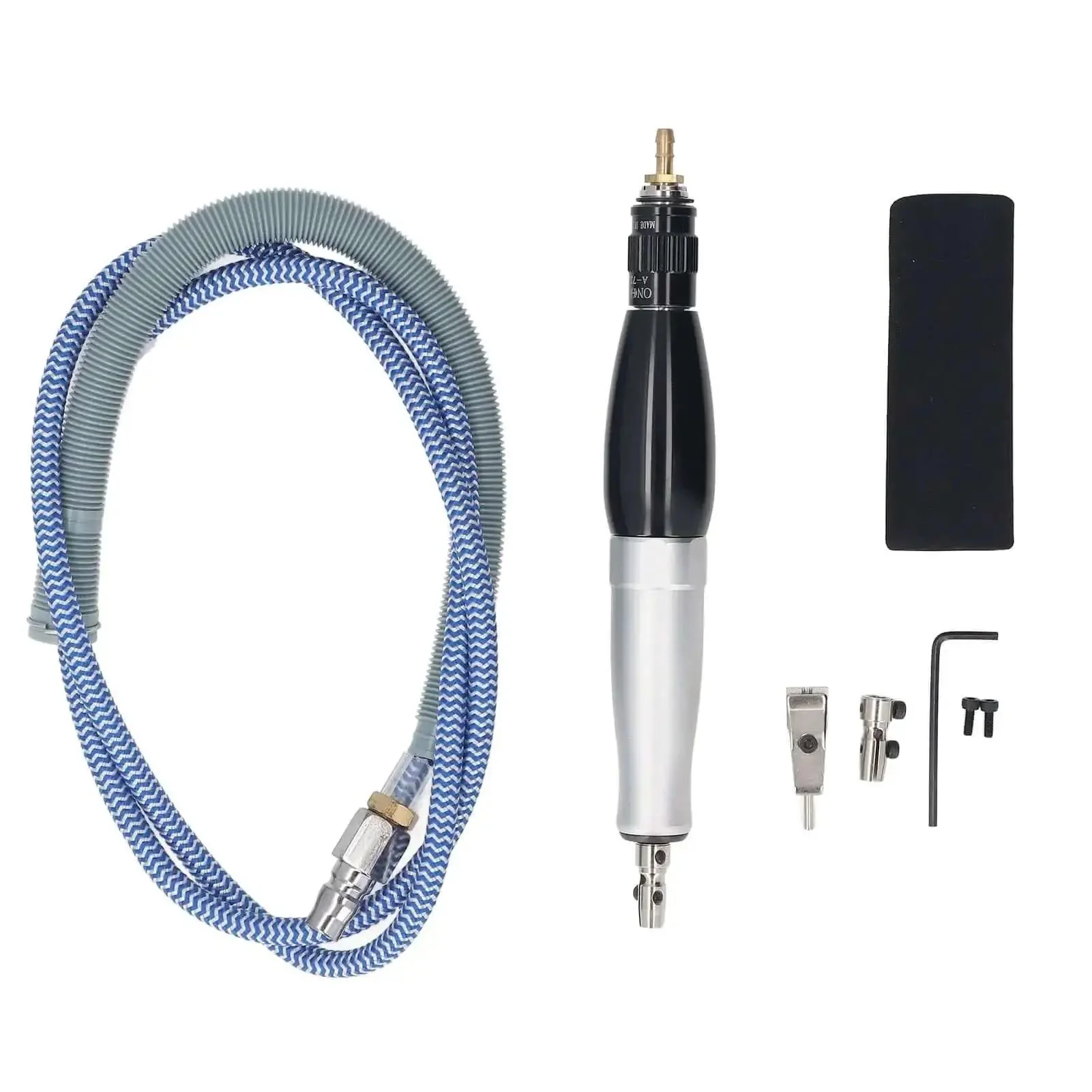 Beefy Pneumatic Pencil Die Grinder With 8000 BPM, 2.0 mm Stroke, Aluminum Alloy Build For Durable Performance, Fine Mirror Finish, Perfect For Metal Repair And Precision Parts
