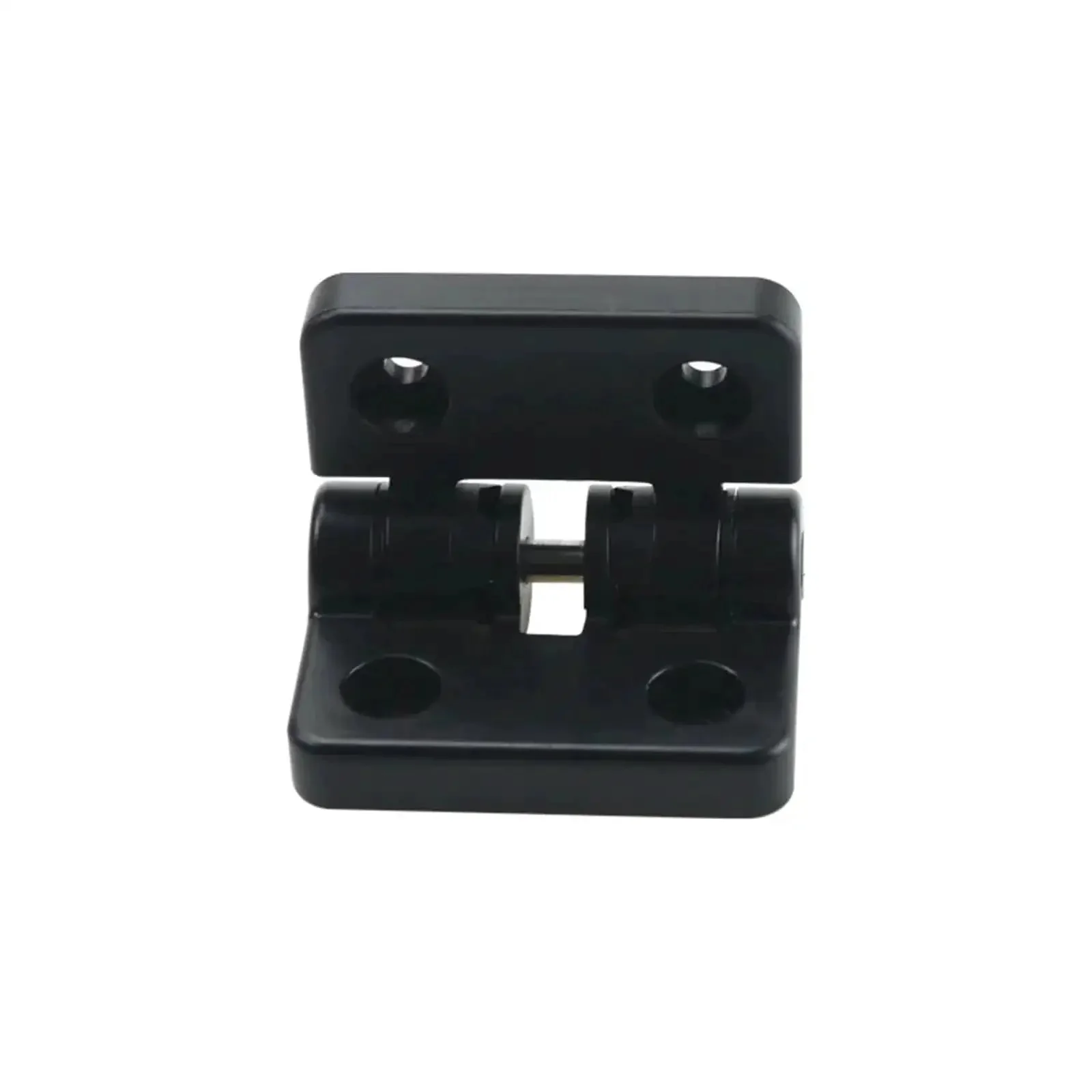 Beefy Positioning Torque 90 Degree Hinge One Piece White Smooth Swivel Action For Cabinets And Gates Easy Install Durable Plastic Door Pivot Great For Cabinets Doors And Gate Enclosures - Image 2