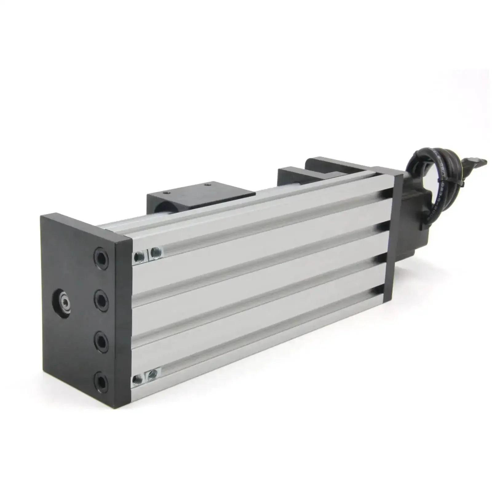 Beefy Pro Grade 100mm Travel Linear Rail Guide With Dual Optical Axis And SFU1605 Ballscrew Nema 23 Stepper Motor Included CNC Router Linear Slide For Smooth Precise Motion - Image 2