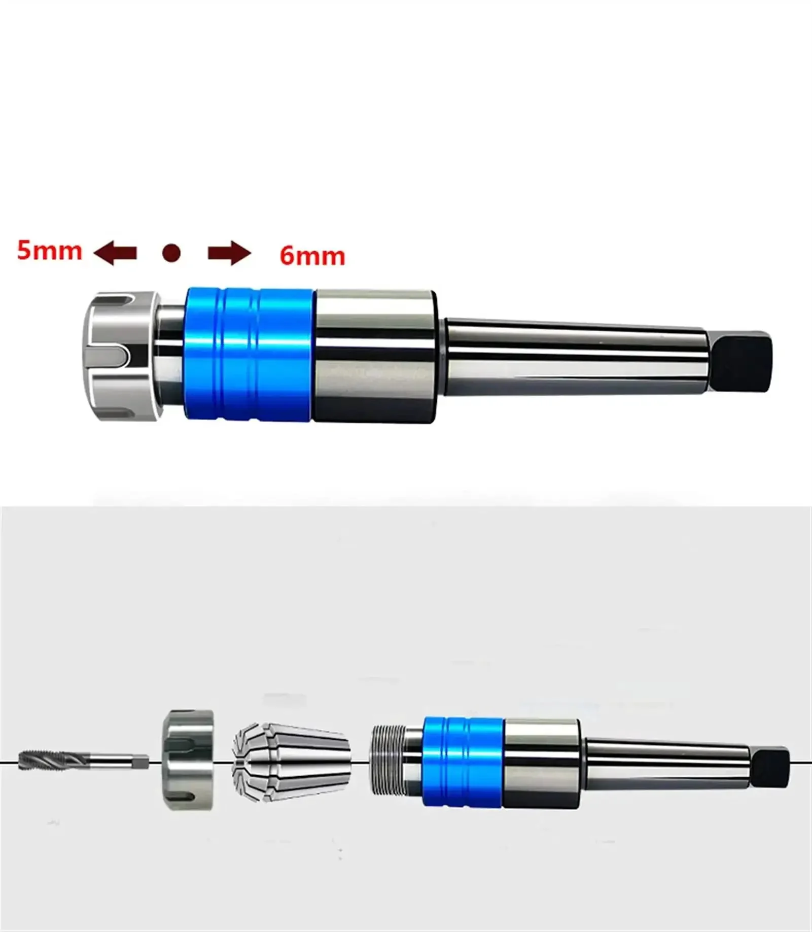 Beefy Pro Grade Morse Taper Lathe Chuck Tool Holder Set MT2 MT3 MT4 ER20 ER25 ER32 Floating Tapping Holder Collet Chuck For CNC Milling Lathe Engraving Machining - Image 6