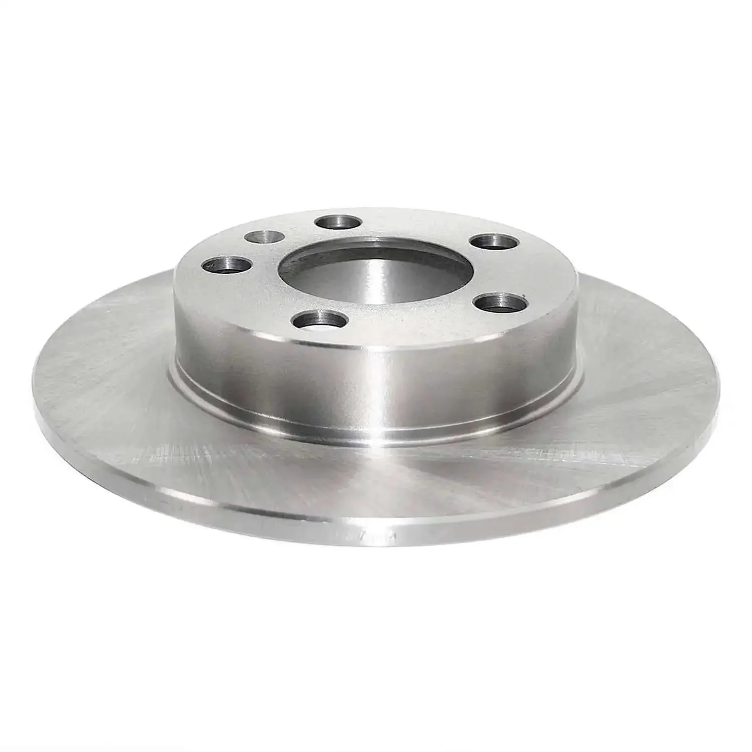 Beefy Professional Series Rear Solid Brake Rotor With Forged Flange And Induction Hardened Raceways For Heavy Duty Vibration Free Braking Precise ABS Signaling And Water Debris Protection