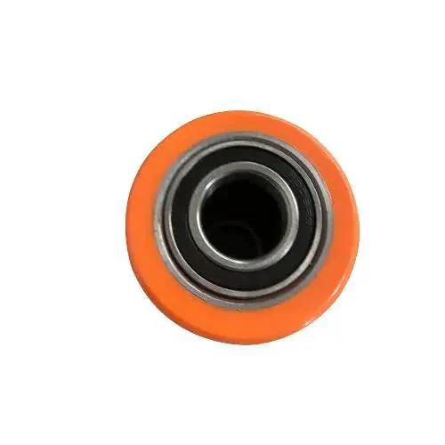 Beefy Replacement Wheel For Crown Electric Pallet Jack WP 2300 WP 3000, 3.21 Inch Diameter, 4.20 Inch Tread, 4.49 Inch Hub, 2.15 Inch Bearing, Built To Last, Smooth Roll, Industrial Grade - Image 2