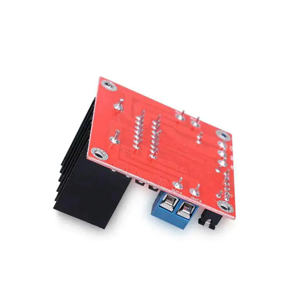 Beefy Stepper Motor Driver Board Module L298N Dual H Bridge DC Motor Controller Arduino Compatible High Current Up To 3A Peak 2A Continuous 46V Operation Low Heat Strong Interference Rejection Drives One Two Phase Stepper Or Two DC Motors - Image 5