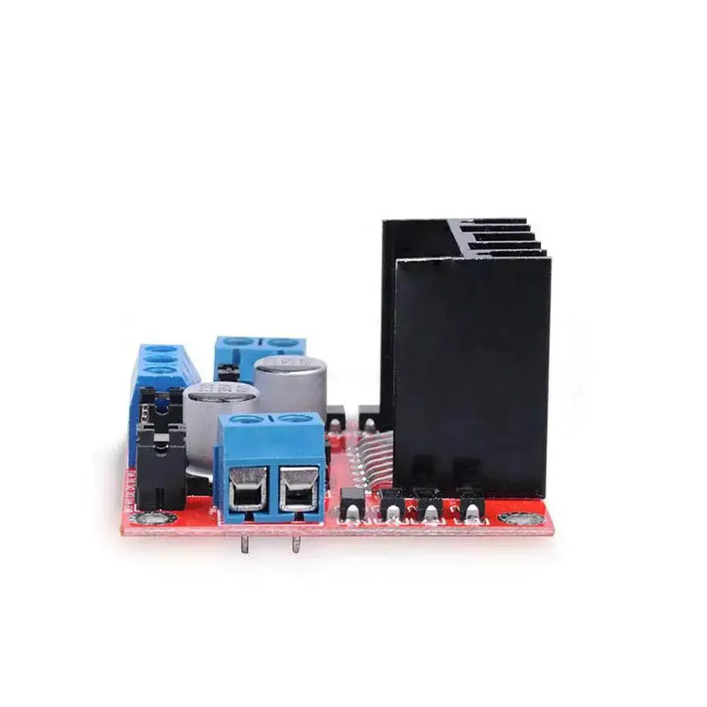 Beefy Stepper Motor Driver Board Module L298N Dual H Bridge DC Motor Controller Arduino Compatible High Current Up To 3A Peak 2A Continuous 46V Operation Low Heat Strong Interference Rejection Drives One Two Phase Stepper Or Two DC Motors - Image 6