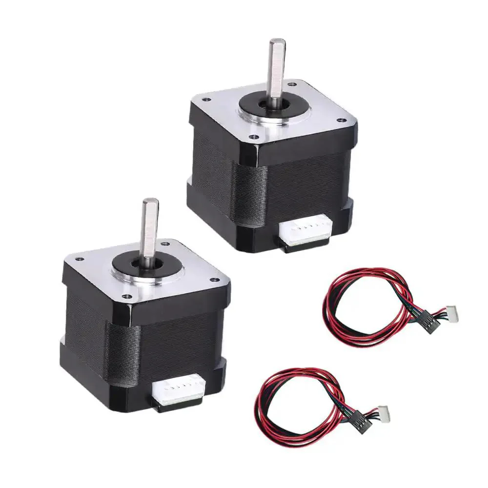 Beefy Torque Stepper Motor With 1m Cable For 3D Printers CNC Routers Laser Engravers Robotics And Mechanical Arms Low Resistance For Fast Response And Precision Positioning