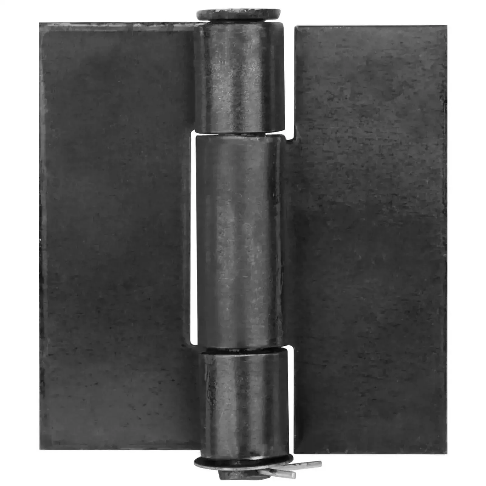 Beefy Two Pack Heavy Duty Weldable Steel Hinges Seven And A Quarter Inch By Six And A Half Inch For Welding Metal Gates Trailer Ramps And Farm Garages Seven Millimeter Thick Up To Five Hundred Fifty Pounds