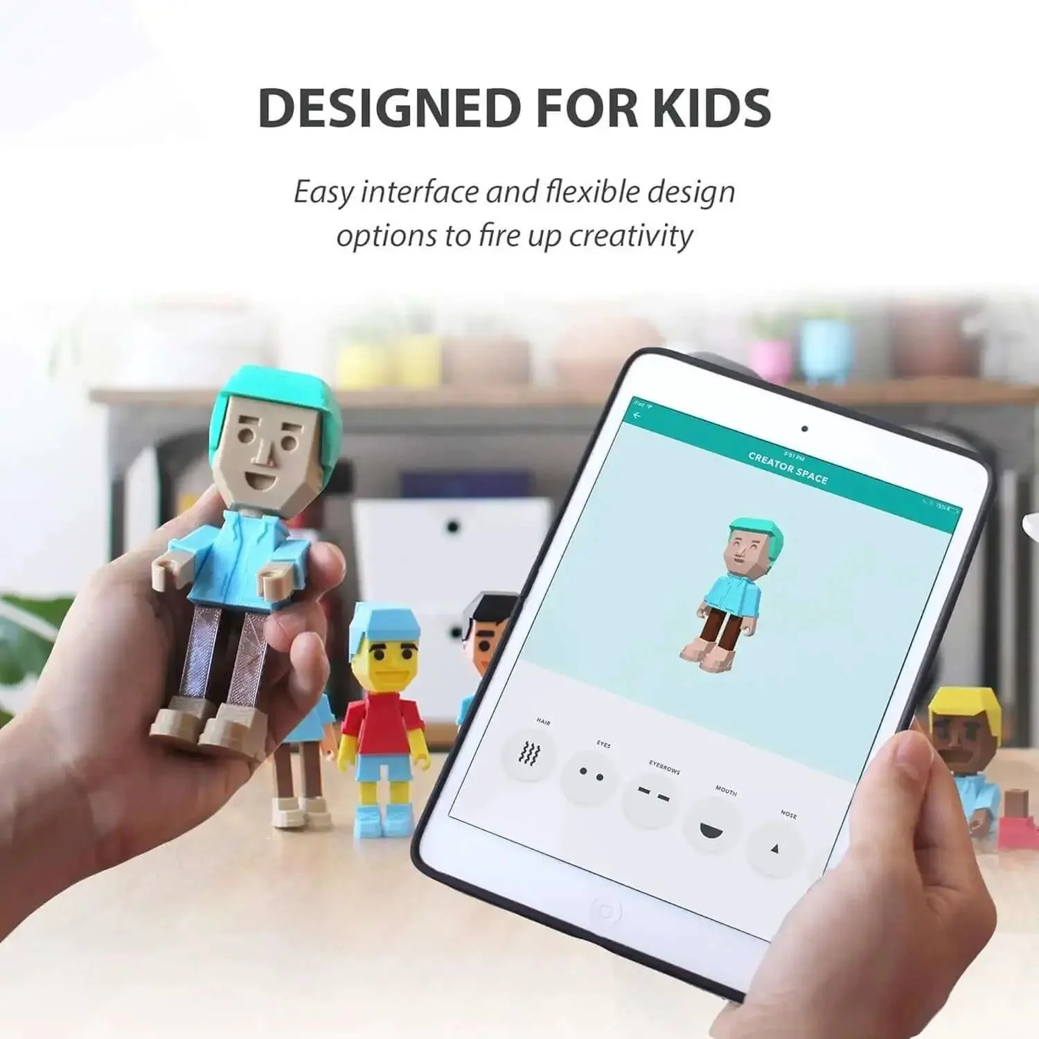 Beginner Friendly 3D Printer For Kids With Easy Setup And Safe Design, Free App Access To 7,000 Digital Toys, One Filament Included, Simple, No Fuss Printing For Fun STEM Projects - Image 4