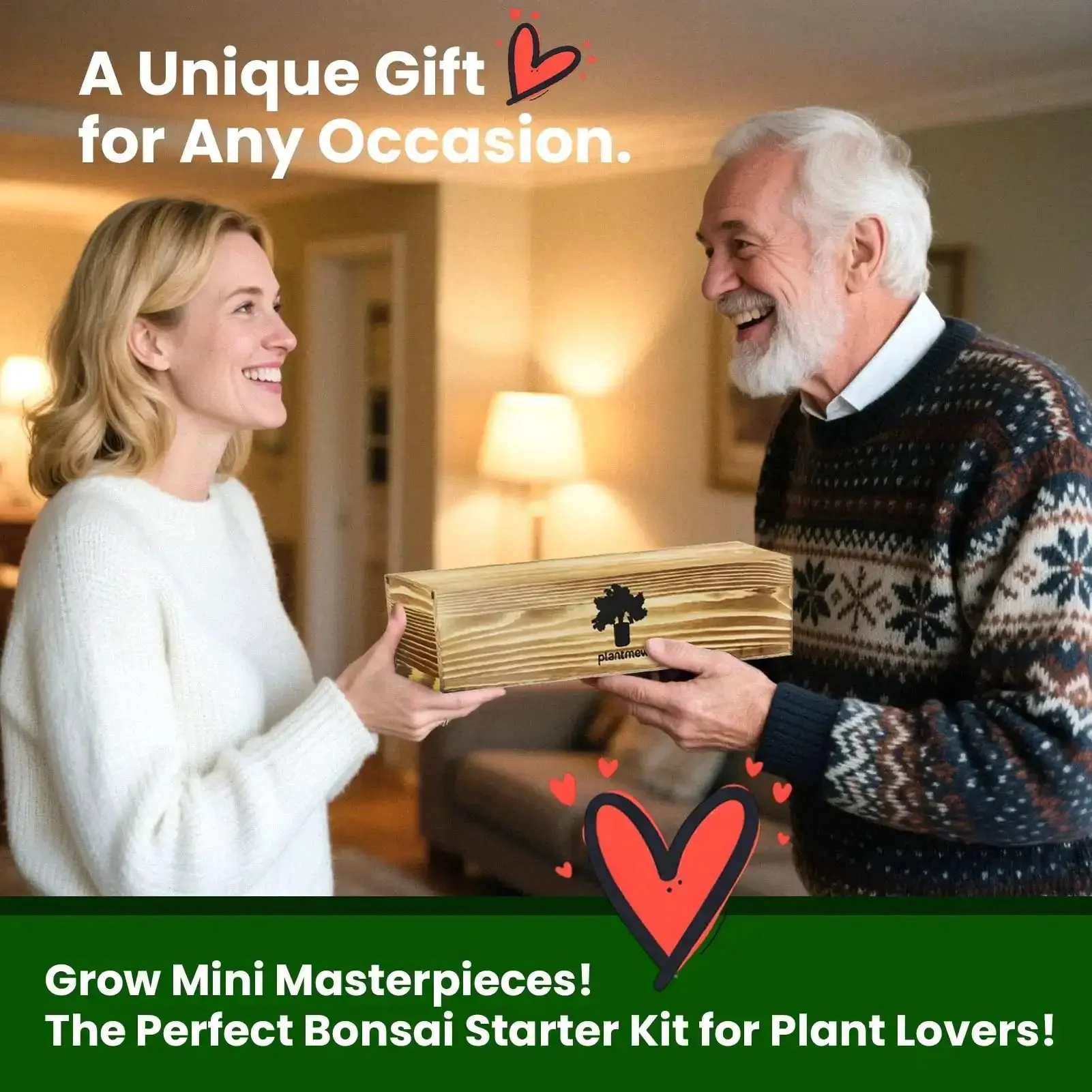Beginner Friendly Five Varieties Japanese Bonsai Seed Kit for Indoor Gardening, Grow Your Own Mini Trees With Included Tools, Easy Start for Adults, Perfect Gift for Valentines Day, Mothers Day, and Birthdays - Image 2
