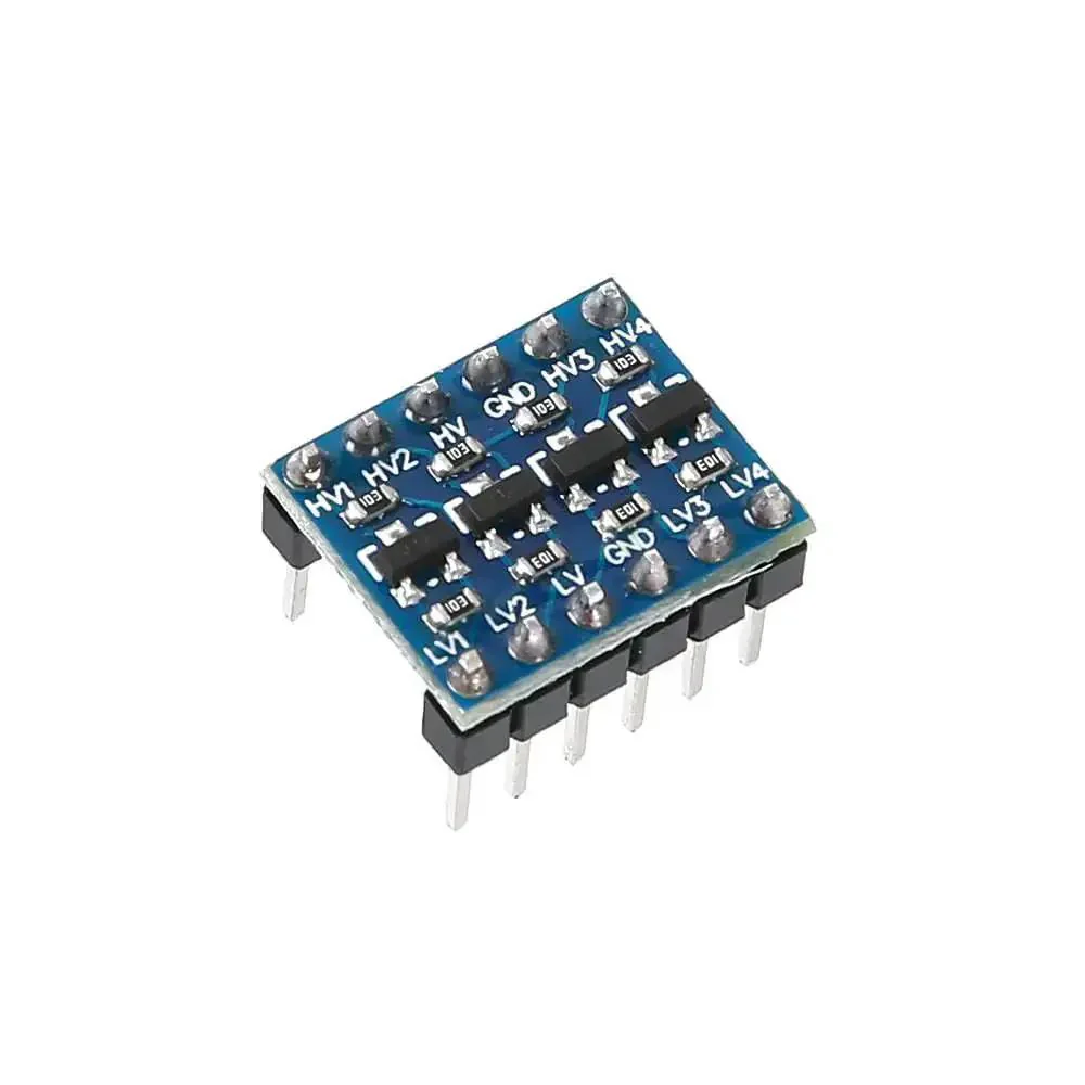 Bi Directional I2C Logic Level Converter Four Channel 3V3 To 5V Pre Soldered For Easy Arduino Raspberry Pi Interfacing And Microcontrollers No Hassle Plug And Play Safe Signal Shifting - Image 3