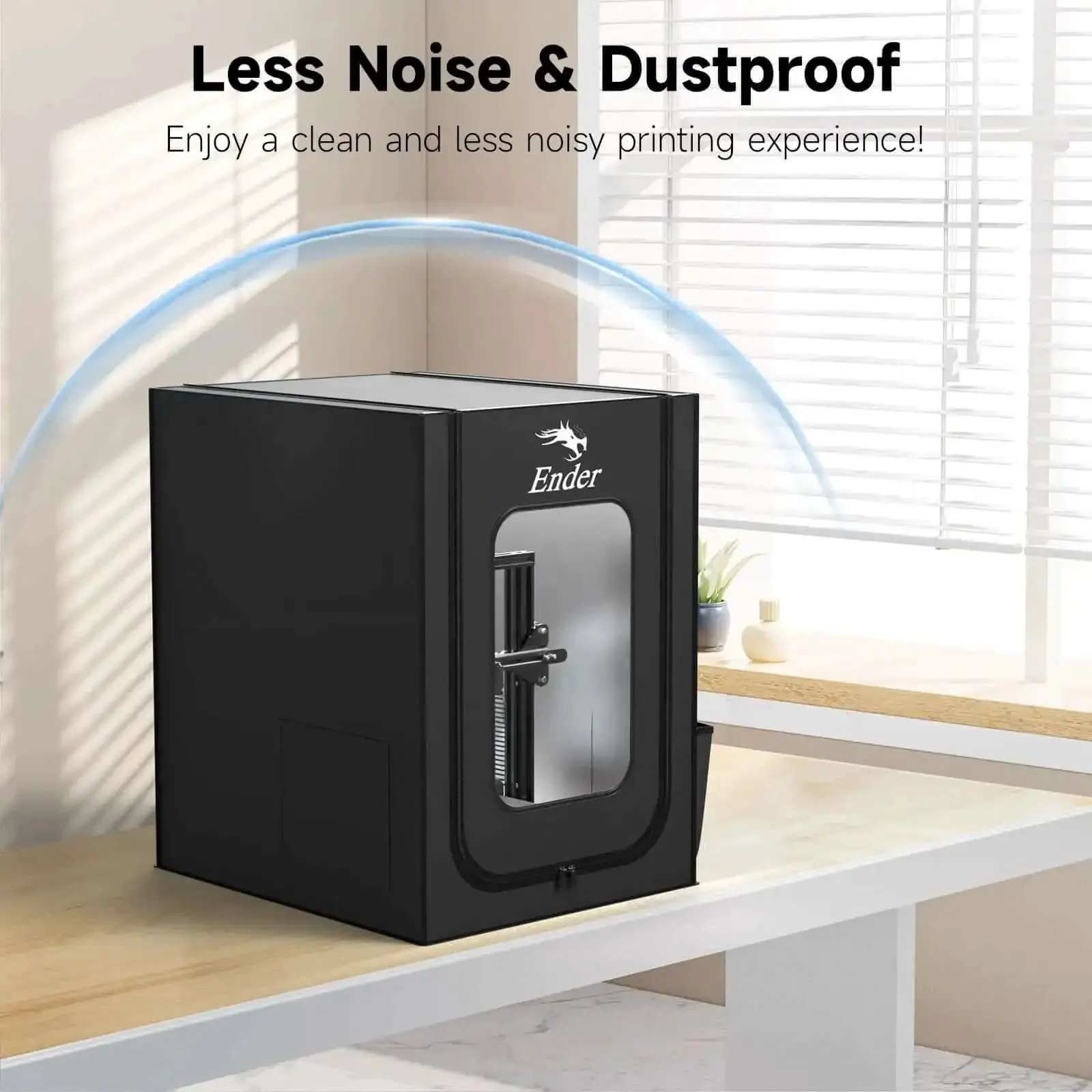 Big Ol 3D Printer Enclosure With Stable Temperature Fireproof And Dustproof Protective Cover 480x600x720mm Wide Fit For Ender 3 Series And More Printers - Image 3