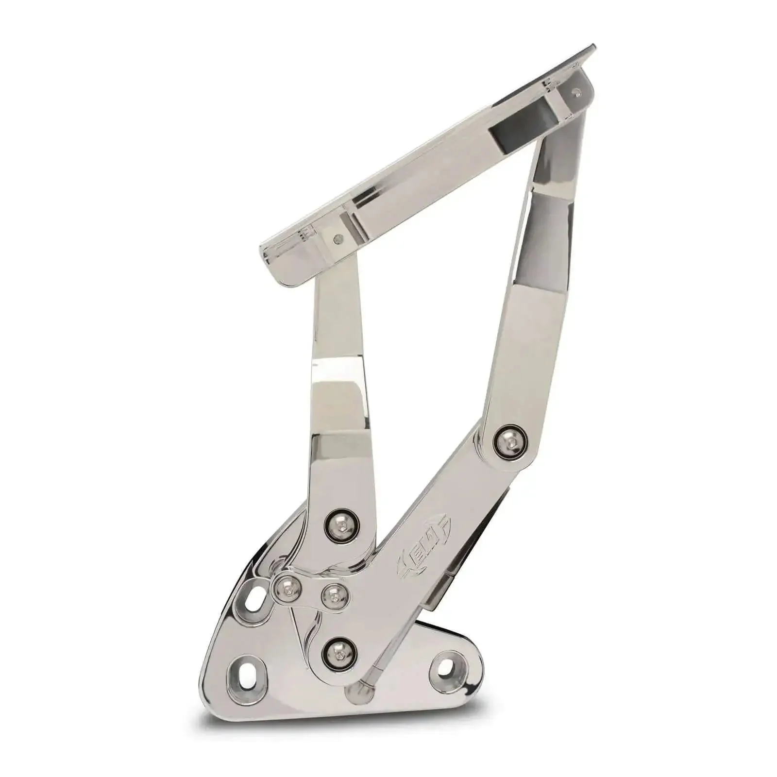Billet Hood Hinges Set For 1967-1972 Chevy Truck Bright Polished Finish Pair Of Hinges For Easy Hood Alignment And Classic Look Note Hinges Do Not Clear Factory Header Fan Or Air Conditioning Evaporator