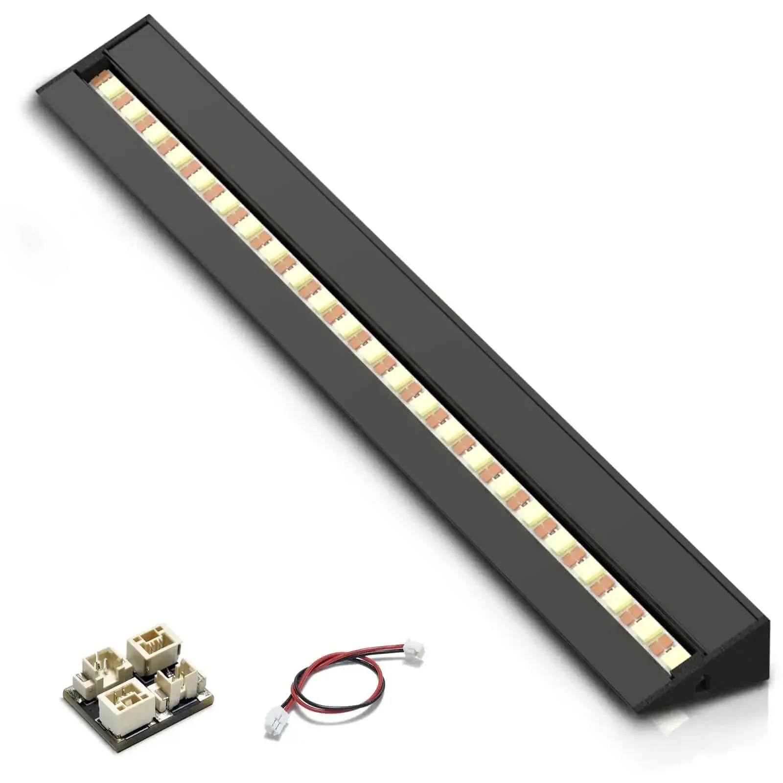 BIQU Panda Lux LED Light Strip Upgrade Kit For Bambu Lab P1S P1P X1C X1E 5V 0.3A Easy Install With Seamless Printer Integration And Plug And Play Power Direct From The Printer