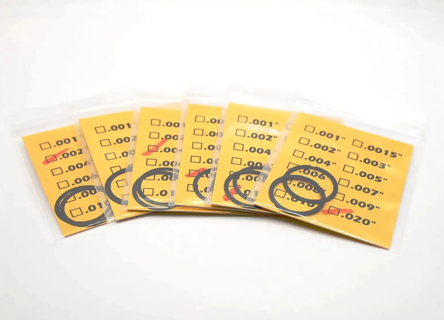 Black 5/8x24 Barrel Shim Kit For.308, 7.62mm, 300BLK,.30 Cal, 14 Pack With Stainless Steel Shims In Six Different Thicknesses Dial-In Headspace And Tuning For Your Rifle Setup - Image 3