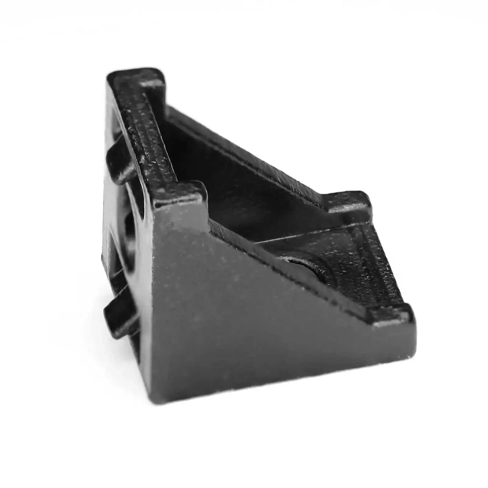 Black Corner Brackets For 2020 Aluminum Extrusion T Slot Set Of 20 6mm Compatible Box Packed With Screws Perfect For CNC DIY 3D Printer Projects And Industrial Bracket Making Rustproof Zinc Alloy With Sand Blasted Finish - Image 3