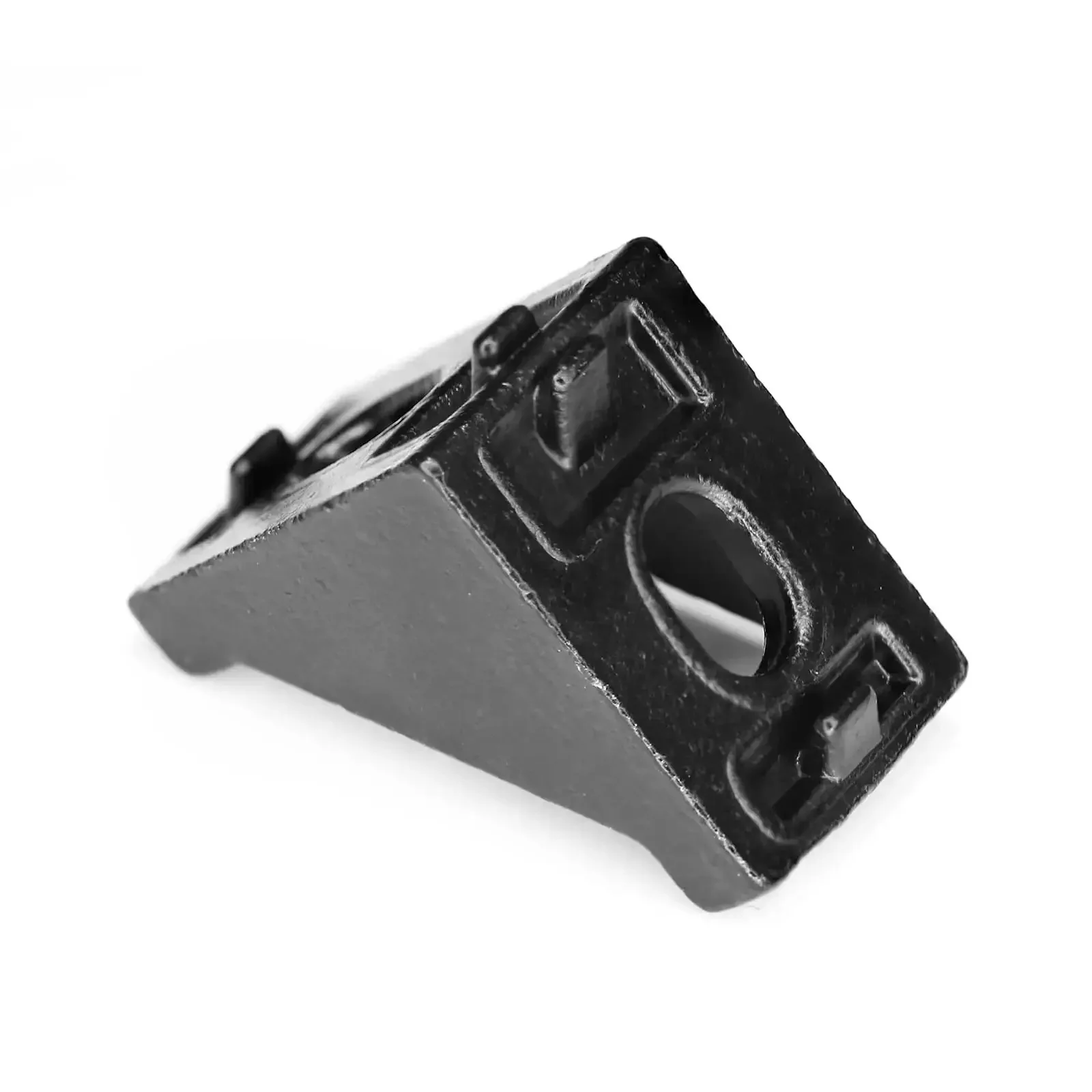 Black Corner Brackets For 2020 Aluminum Extrusion T Slot Set Of 20 6mm Compatible Box Packed With Screws Perfect For CNC DIY 3D Printer Projects And Industrial Bracket Making Rustproof Zinc Alloy With Sand Blasted Finish - Image 4