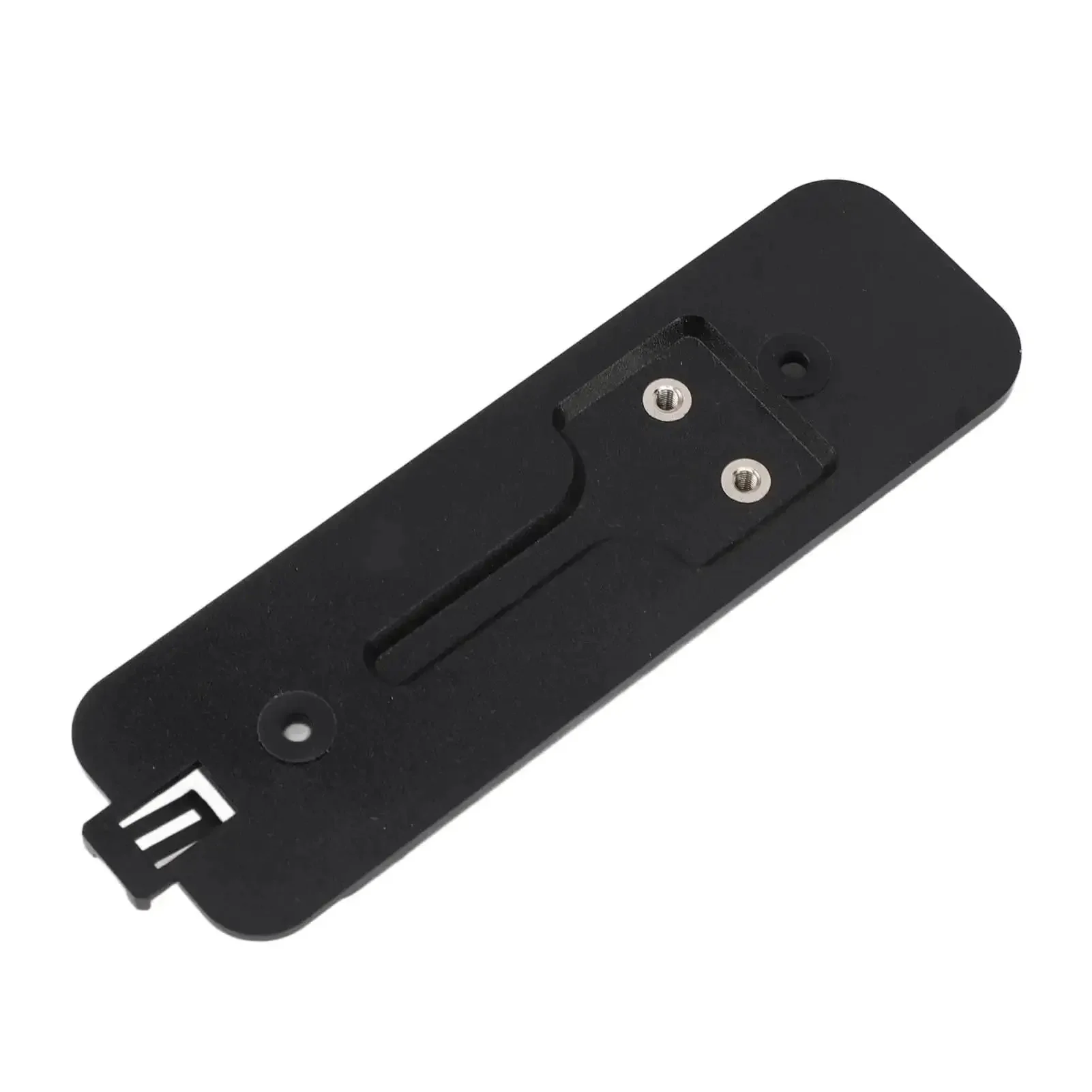 Black Video Doorbell Back Plate Replacement Part With Hooks, Easy Install Back Plate Kit, Lightweight Durable Plastic Mount For Video Doorbell, Includes Hardware For Quick Install, Low Profile Black Finish - Image 2