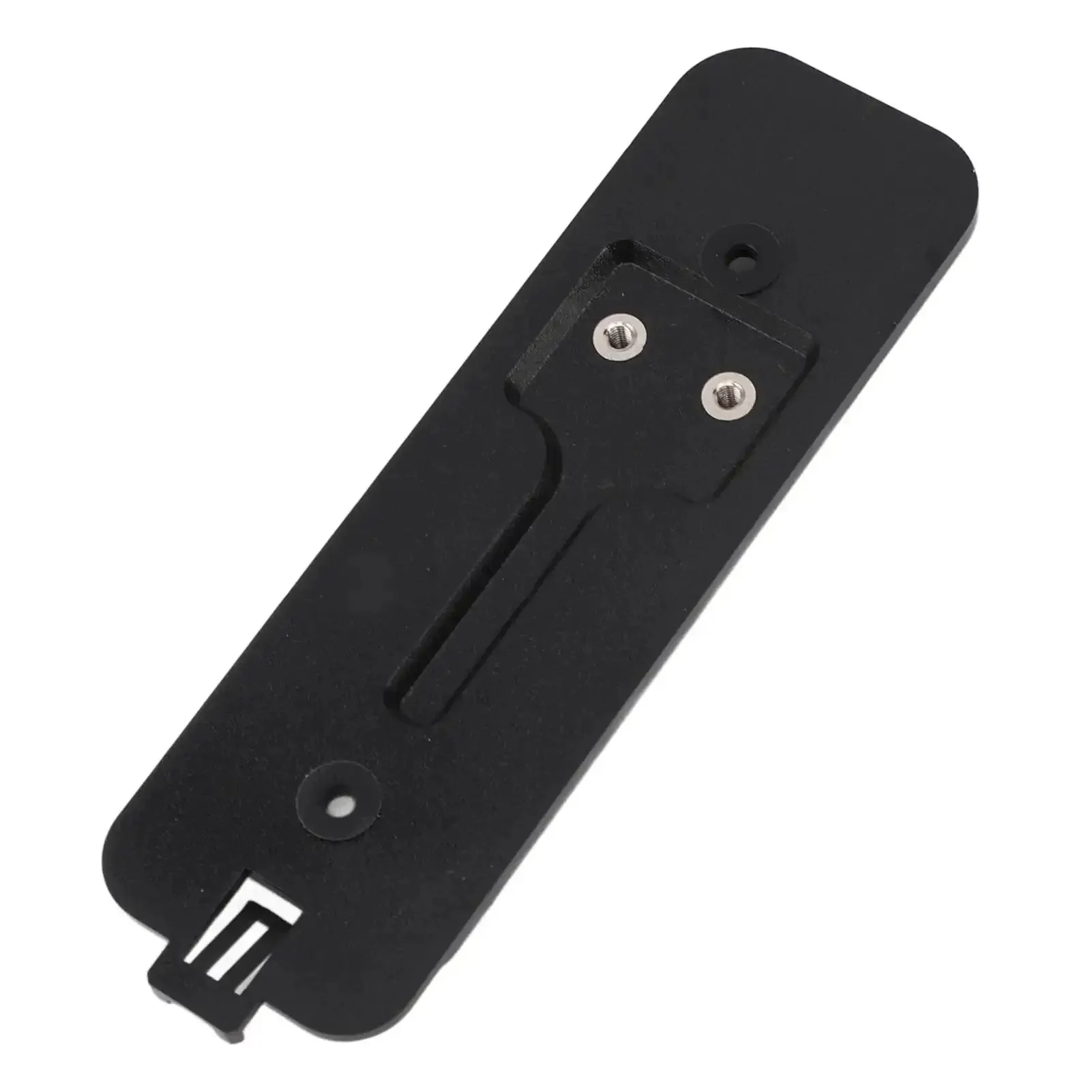 Black Video Doorbell Back Plate Replacement Part With Hooks, Easy Install Back Plate Kit, Lightweight Durable Plastic Mount For Video Doorbell, Includes Hardware For Quick Install, Low Profile Black Finish - Image 7
