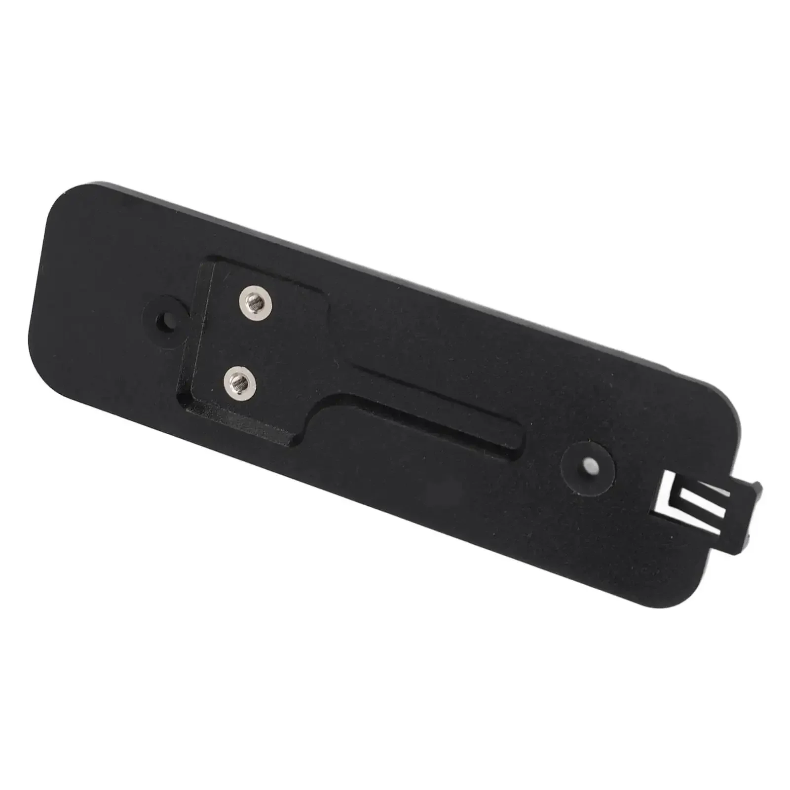 Black Video Doorbell Back Plate Replacement Part With Hooks, Easy Install Back Plate Kit, Lightweight Durable Plastic Mount For Video Doorbell, Includes Hardware For Quick Install, Low Profile Black Finish - Image 9