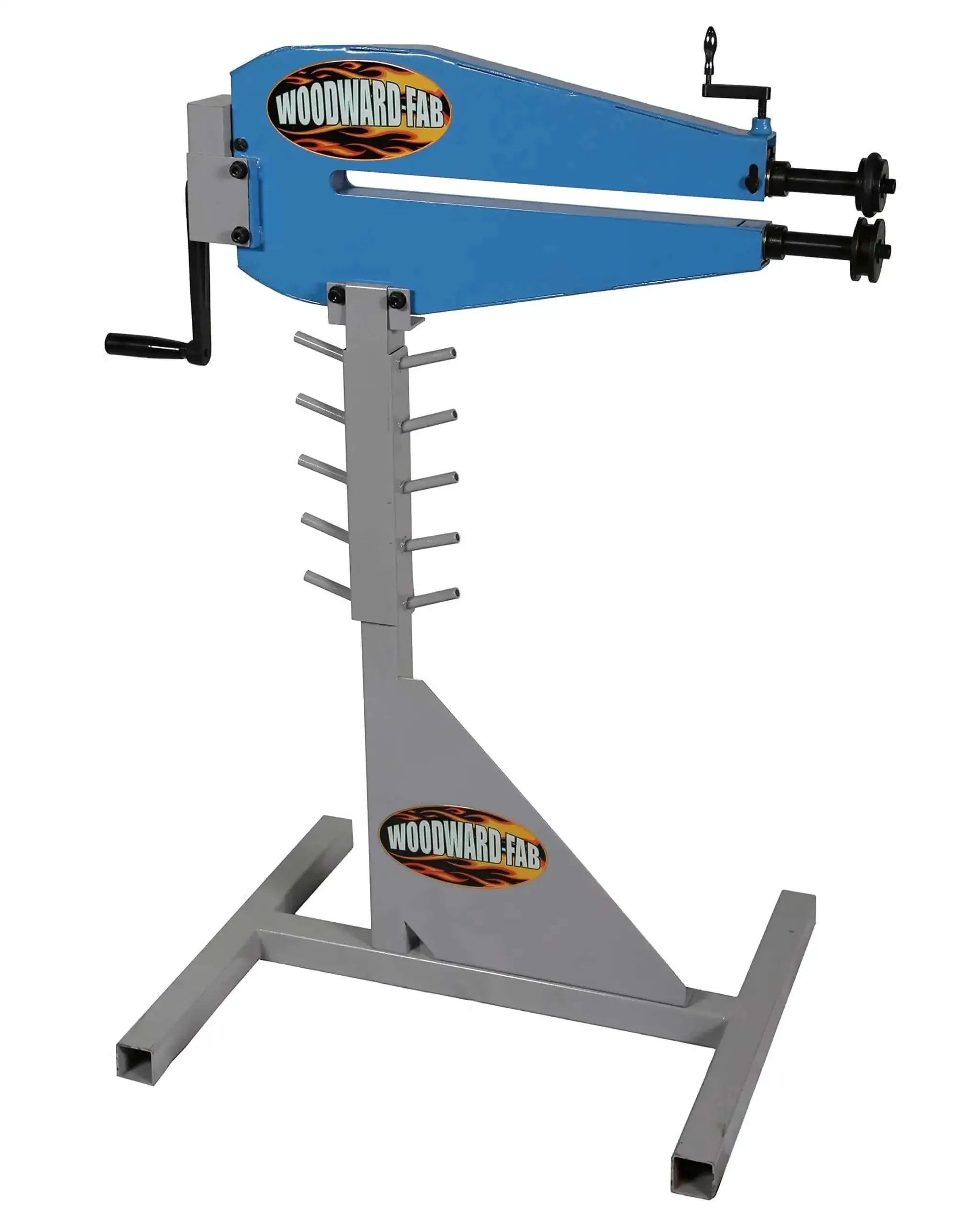 Blue 24-Inch Manual Bead Roller For Metal Fabrication, Handheld Sheet Metal Roller For Auto Body Work And DIY Projects, Precise Beading Tool For Pro Results, Perfect For Straight Beads, Curves And Flange Work On Automotive Panels And DIY Metal Jobs