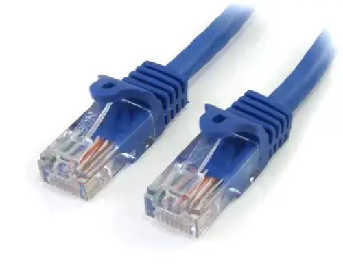 Blue Dope Snagless Cat5e Patch Cable, 20 Ft Ethernet Cord With RJ45 Connectors, High Speed 350MHz 1Gbps Network Cable With PoE Support For Home Office Gaming And Desk Setups - Image 4