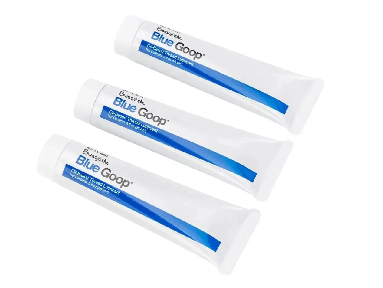 Blue Goop Anti Seize Lubricant For Threads, 3 Pack, Oil Based PTFE Thread Lubricant, 2 Oz Tubes, Prevents Stainless Galling, Heat Safe Up To 400 F, Made In USA, Great For Easy Assembly And Disassembly