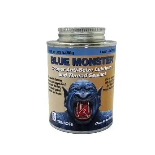 Blue Monster Nickel Anti-Seize Lubricant And Sealant, 10 Oz, Chemically Inert Fastener Lubricant For Automotive And Industrial Use, Ideal Where Copper, Lead, Moly Disulfide Or Chlorides Are Not Tolerated