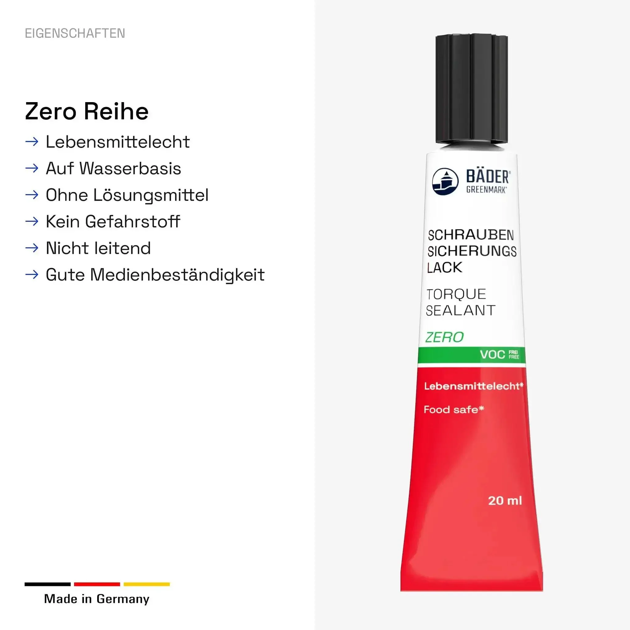 Blue Threadlocker Paint 50 Ml Tube That Locks Screws Tight Water Based Solvent Free Food Safe Tamper Proof Made In Germany Since 1962 Great For Automotive Aviation Electronics - Image 5