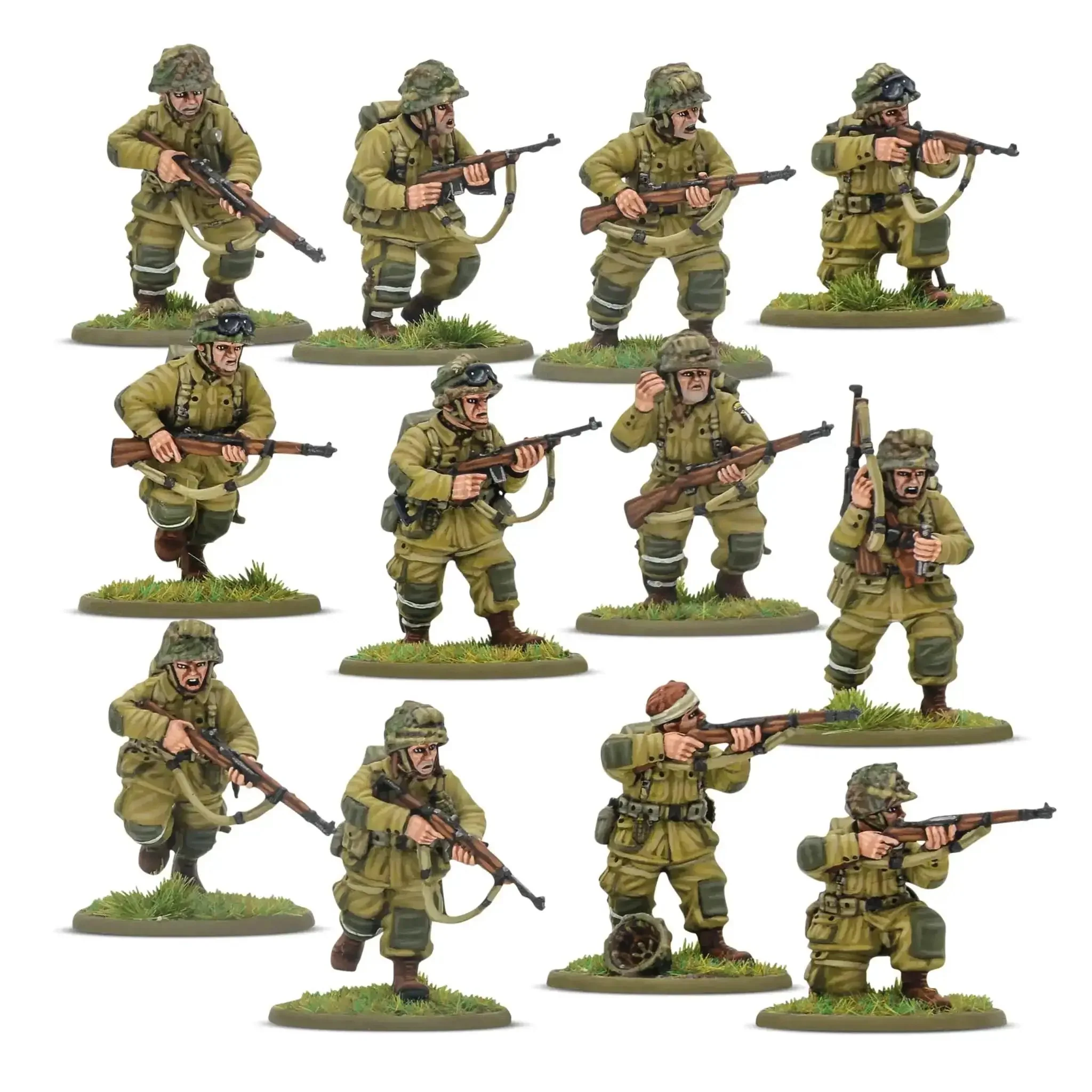 Bolt Action Currahee Us Airborne D Day Starter Army Miniatures Set For WWII Tabletop Wargaming With Paratrooper Troops Heavy Firepower And Classic Veteran Infantry Kit - Image 8