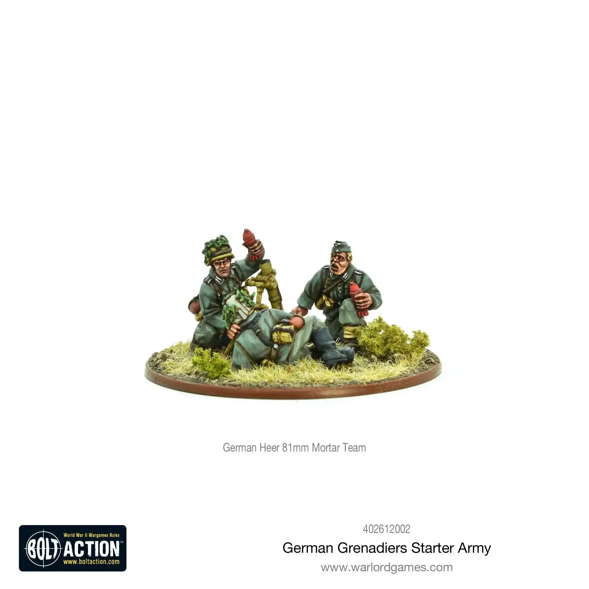Bolt Action German Grenadiers 1:56 Scale Miniatures Set, Plastic Paintable 28mm WWII Soldiers for Tabletop War Gaming, Unpainted Figurines for Adults to Build, Paint, and Battle in Dope Skirmish Games - Image 7