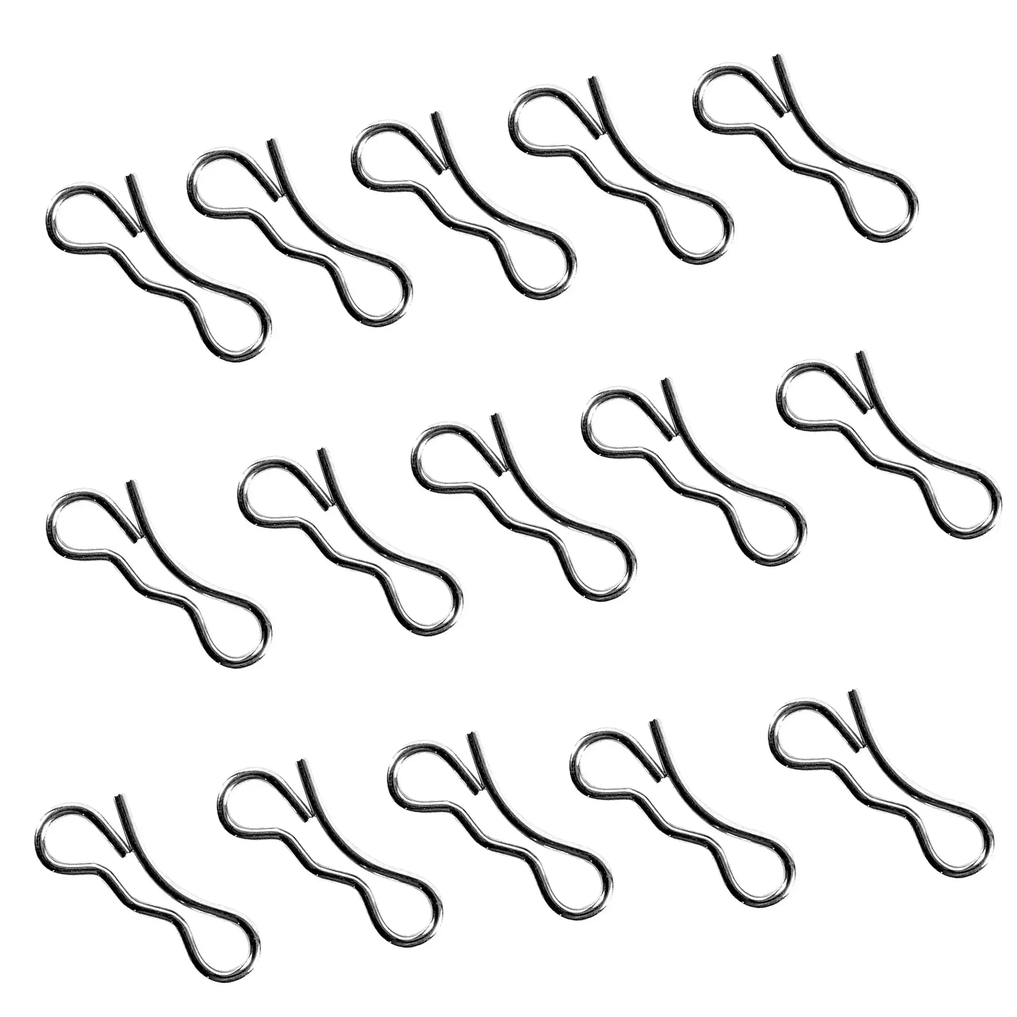 Bow Tie Lock Cotter Pin Five Sixteenth Inch, 15 Pack, 714-04040 Replacement Hardware Fits MTD Cub Cadet 532194208 194208 416-819 For Lawn Tractors, Decks And Gates, Easy Install, Heavy Duty Pin - Image 2