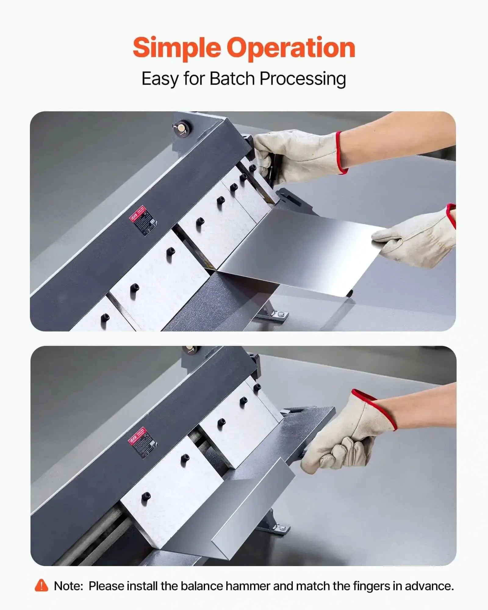 Box And Pan Brake 36 Inch Sheet Metal Bending Tool With 16 Gauge Mild Steel Capacity And 0 To 135 Degree Adjustable Angles Built Tough Aluminum Bender With Six Fingers For Precise Bends In Your Workshop - Image 5