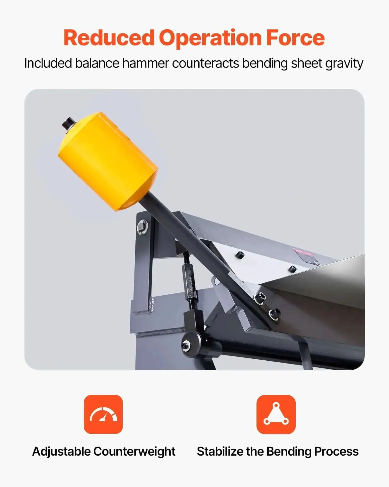 Box And Pan Brake 36 Inch Sheet Metal Bending Tool With 16 Gauge Mild Steel Capacity And 0 To 135 Degree Adjustable Angles Built Tough Aluminum Bender With Six Fingers For Precise Bends In Your Workshop - Image 6